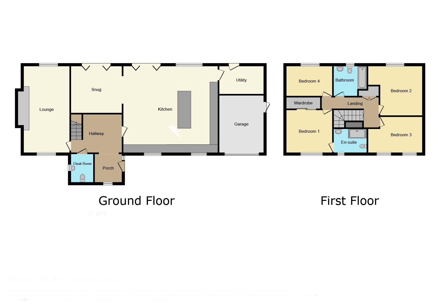1 The Pastures, Newark floorplan