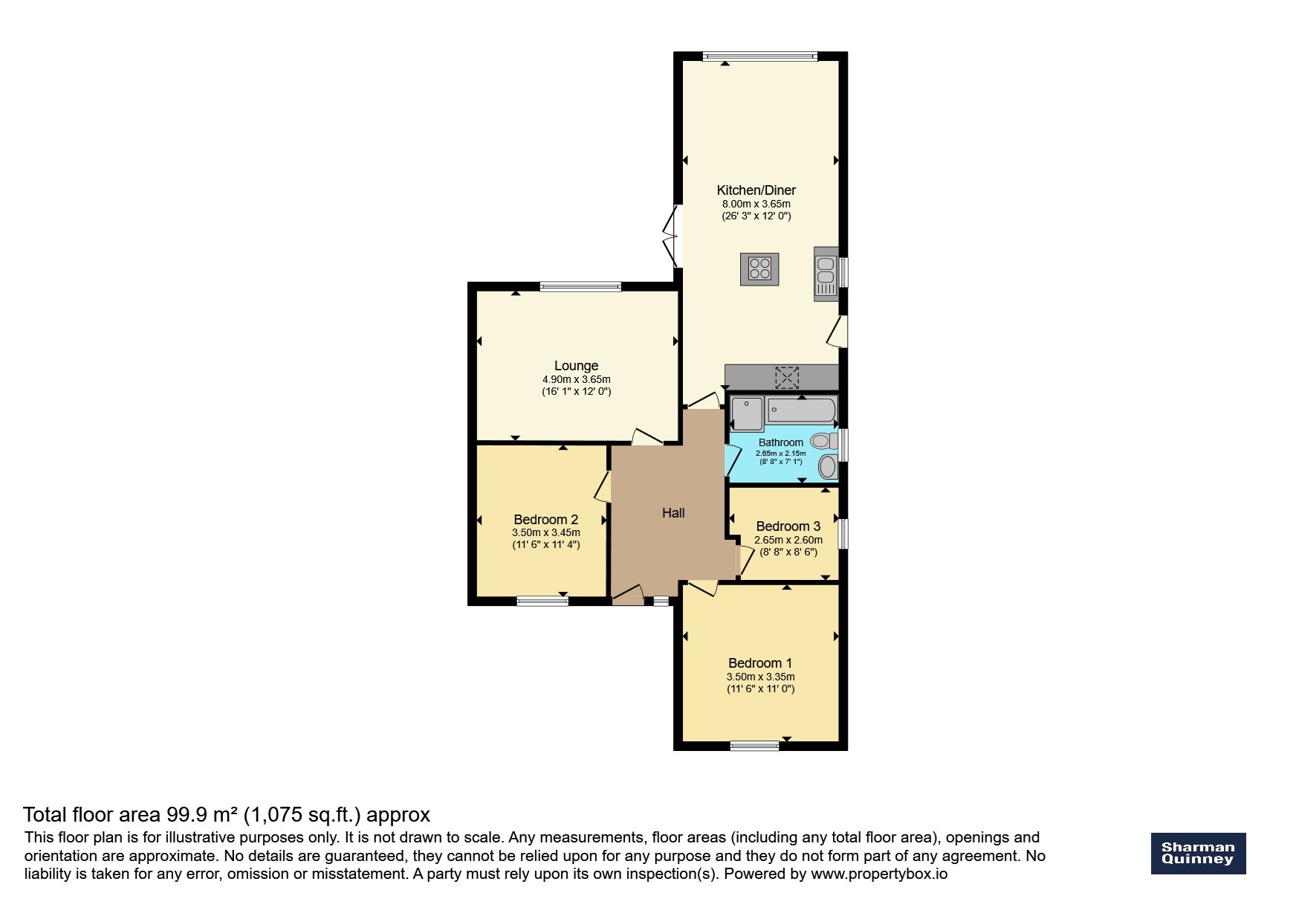 1418, Lincoln Road, Peterborough floorplan
