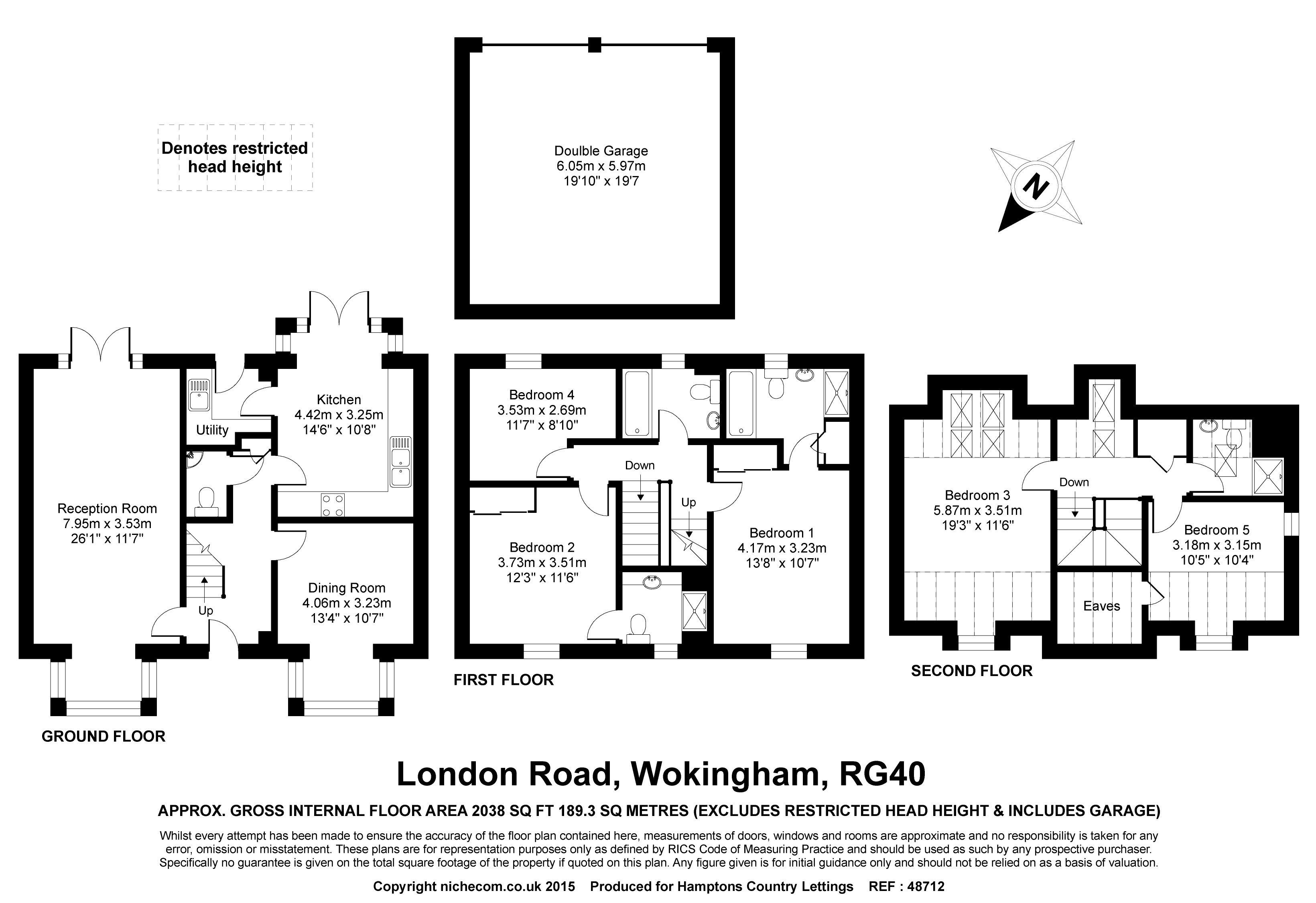 5 Bedrooms Detached house to rent in London Road, Wokingham RG40