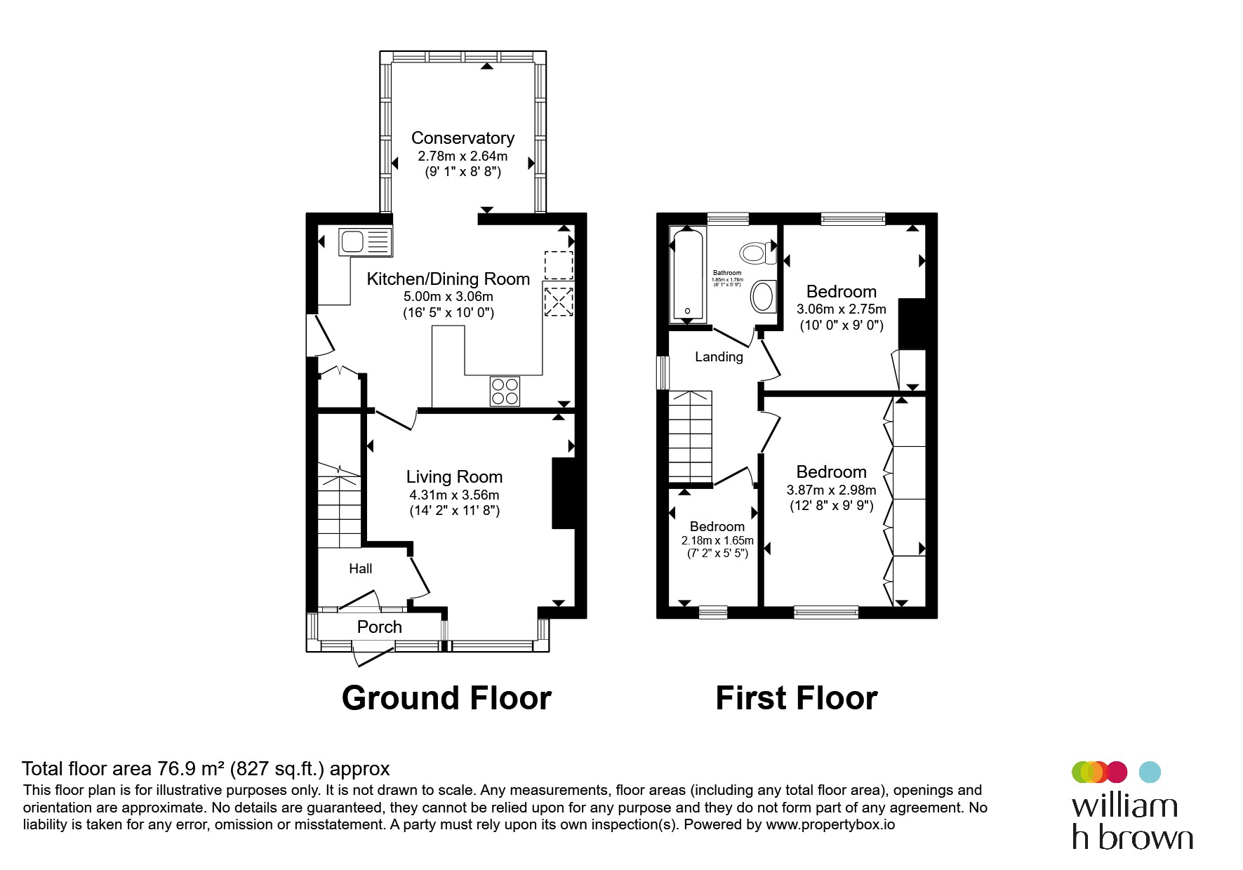 1, Owlcotes Drive, Pudsey floorplan
