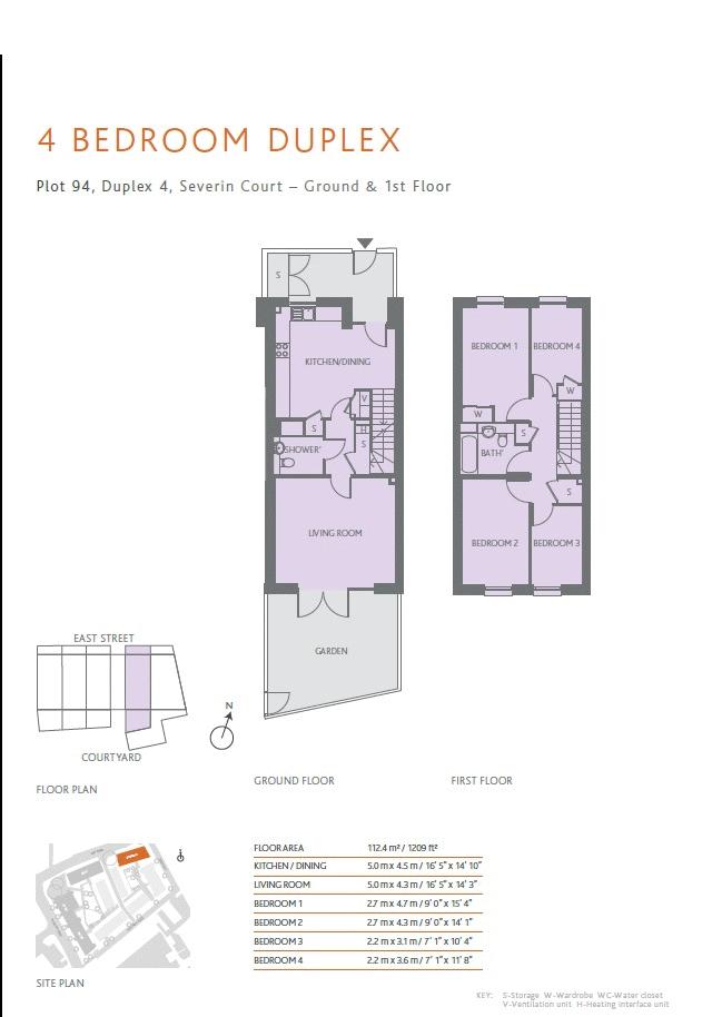 East Street, London floorplan