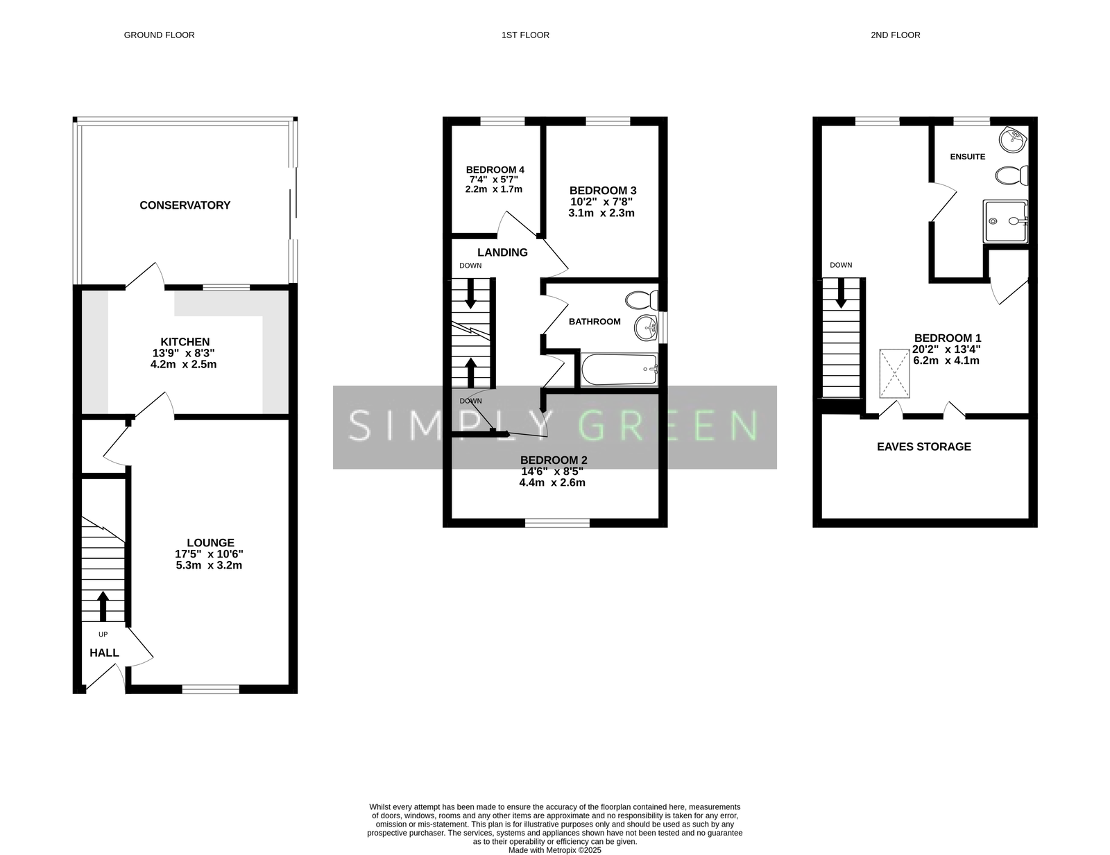 4, Valley Path, Newton Abbot floorplan