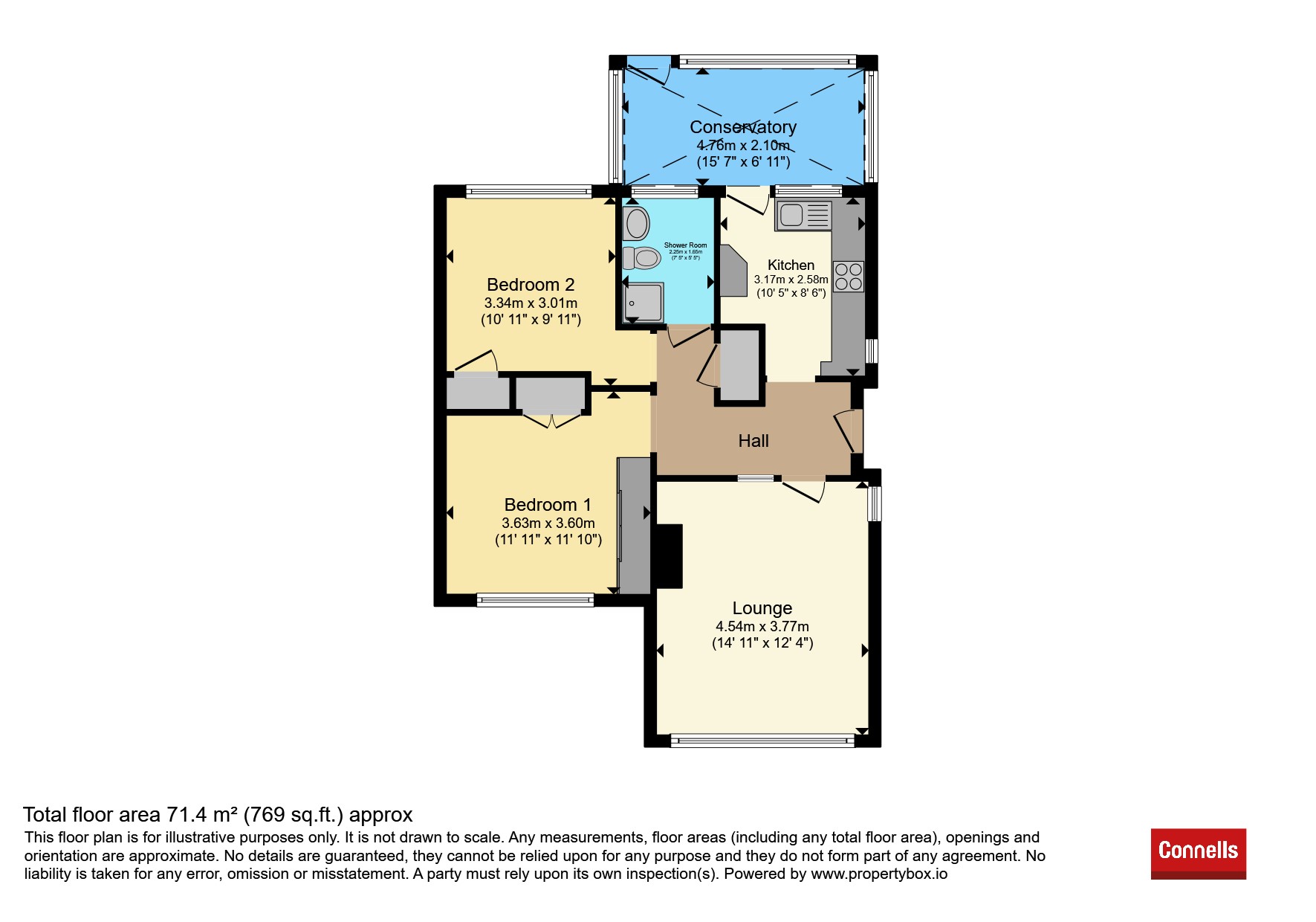 11, Oakfield Road, Ashford floorplan
