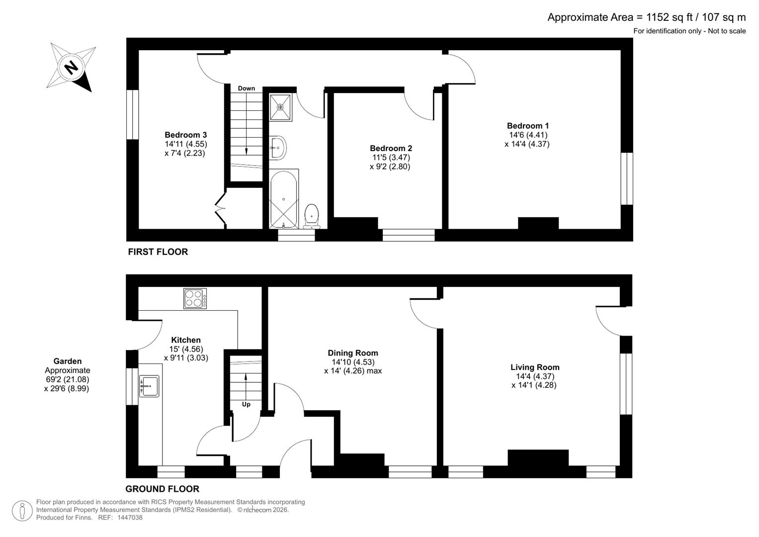 1 The Old Workhouse, The Street, Canterbury floorplan