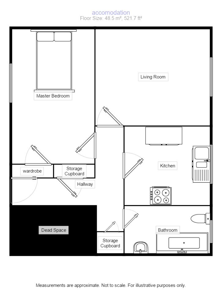 1 Bedrooms Flat for sale in Moor Crescent Chase, Leeds LS11