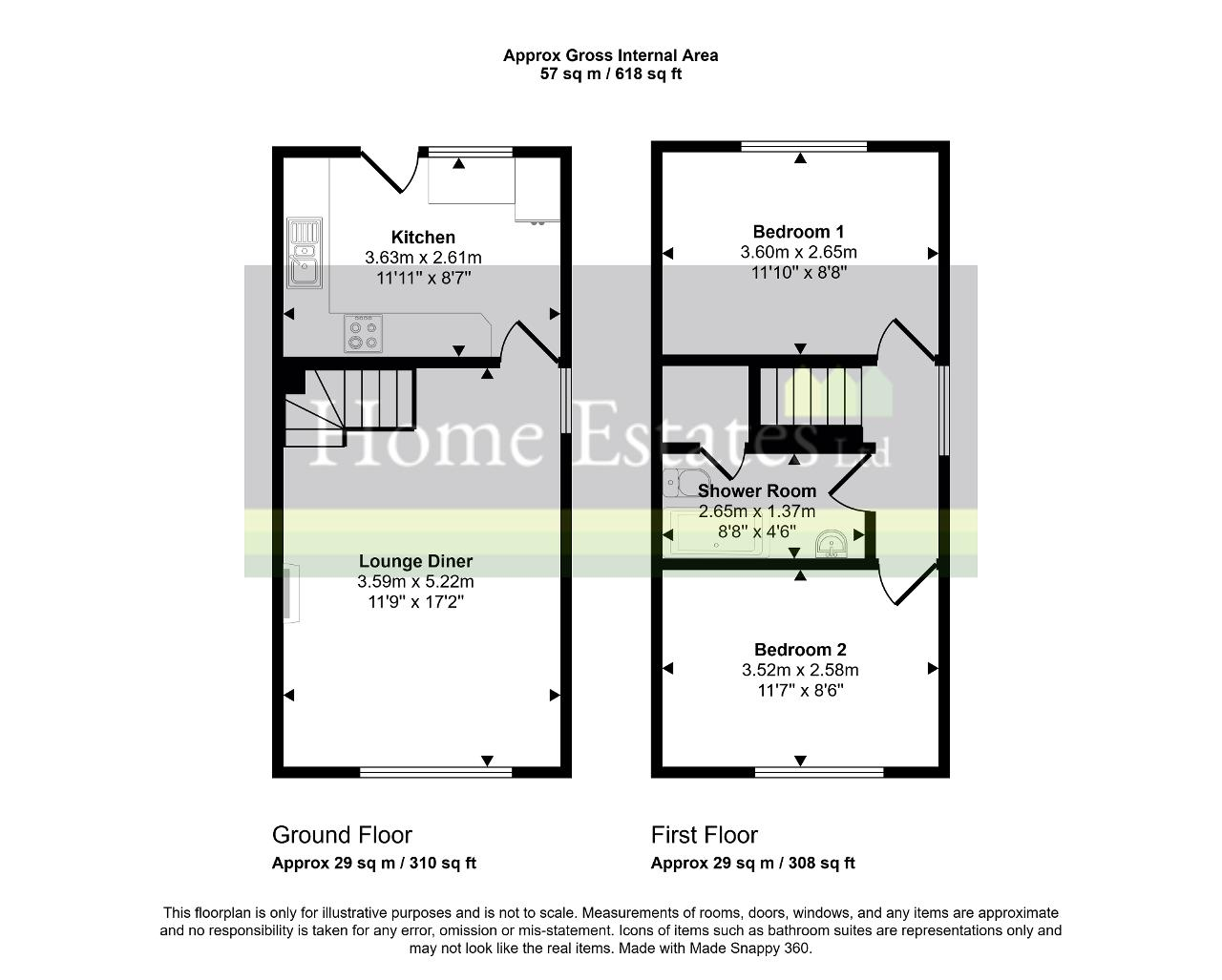 Evergreen Drive, Evergreen Drive, Hull floorplan