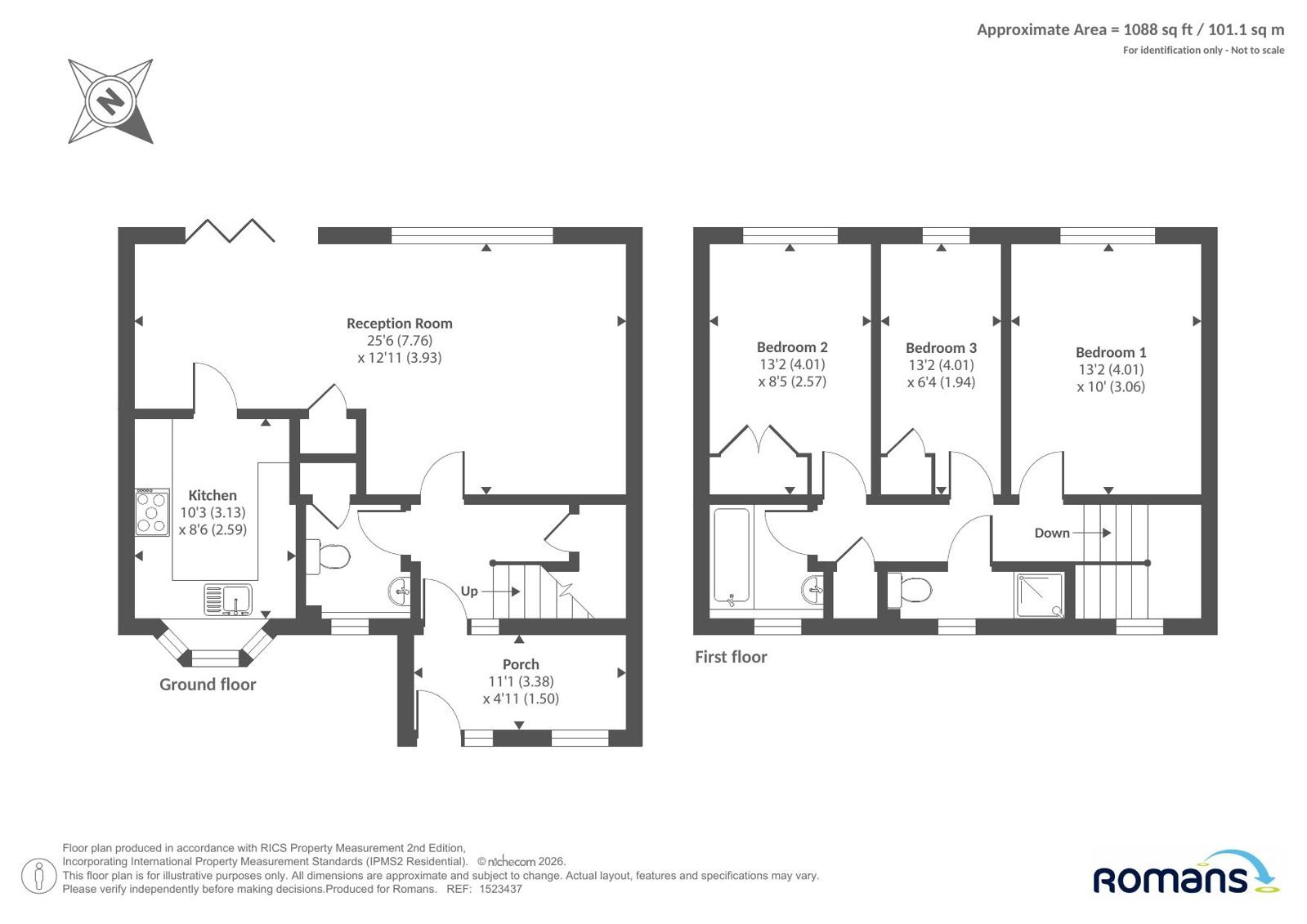 86, Abbotsbury, Berkshire floorplan