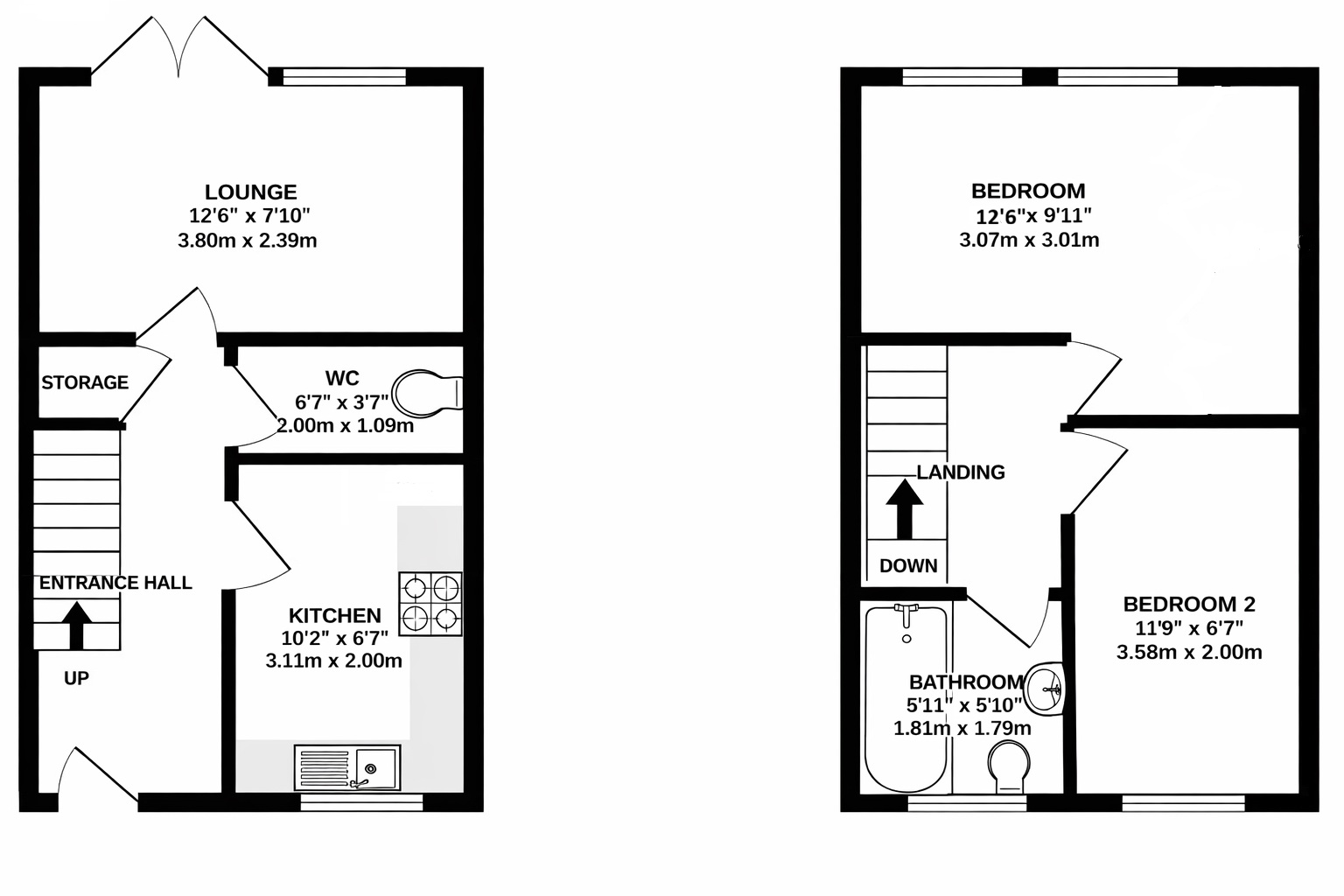 5, Muriel Gardens, Nottinghamshire floorplan