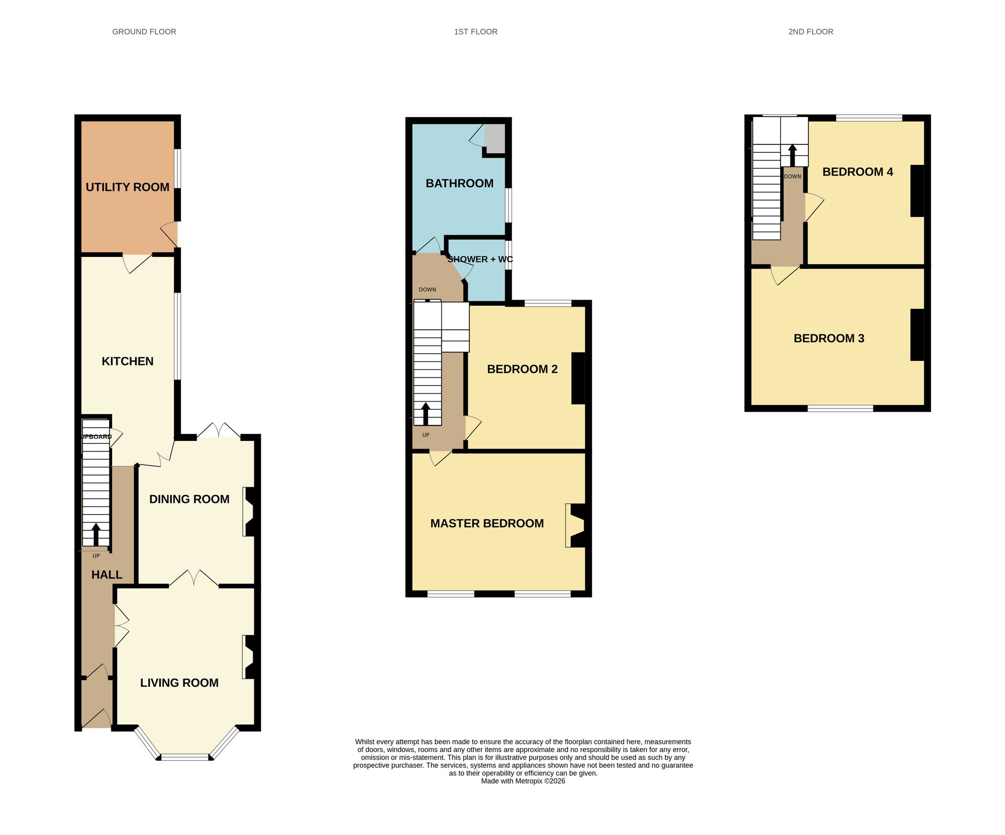 23 West Bank, Scarborough floorplan