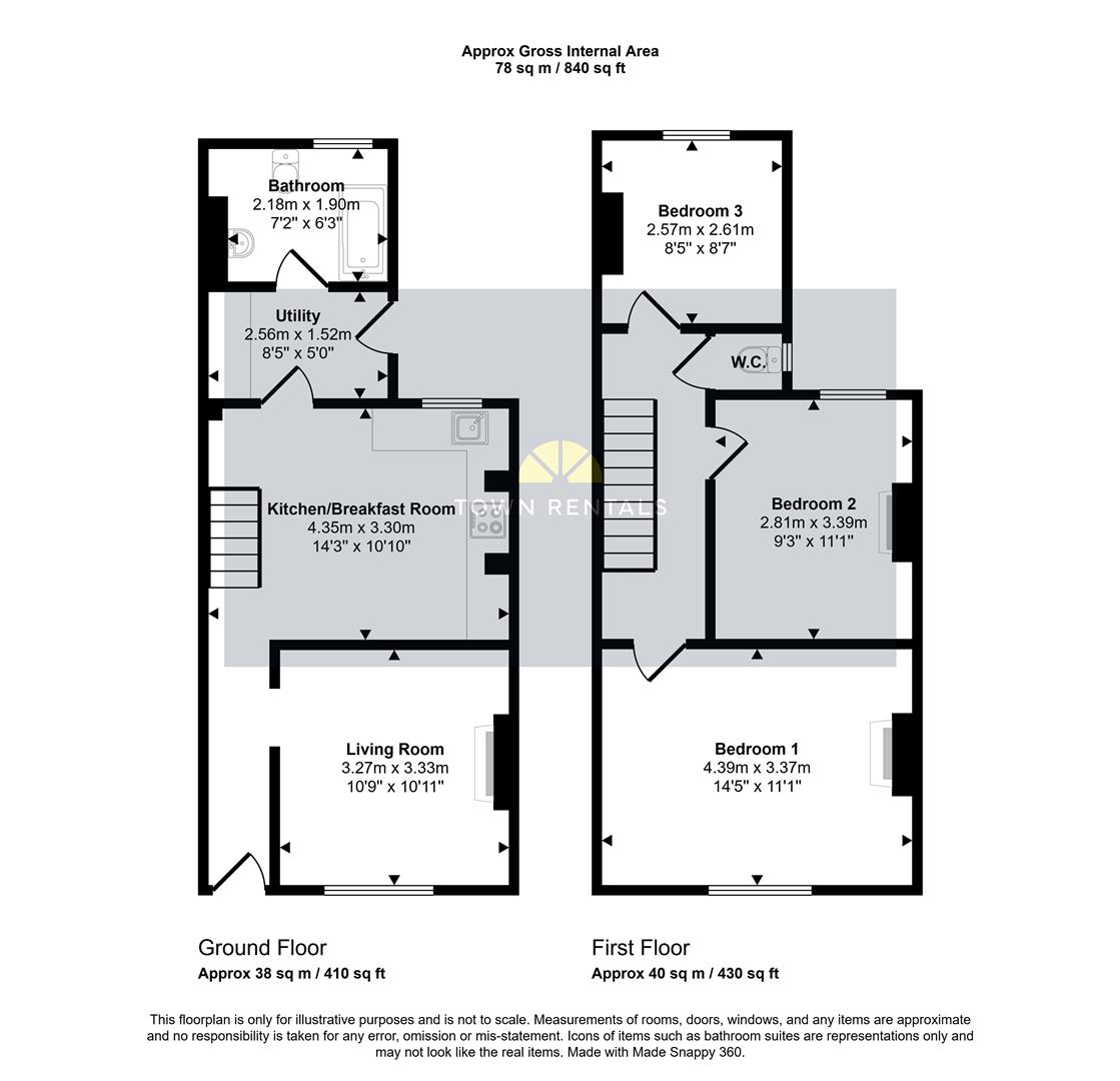 26, Firle Road, Eastbourne floorplan