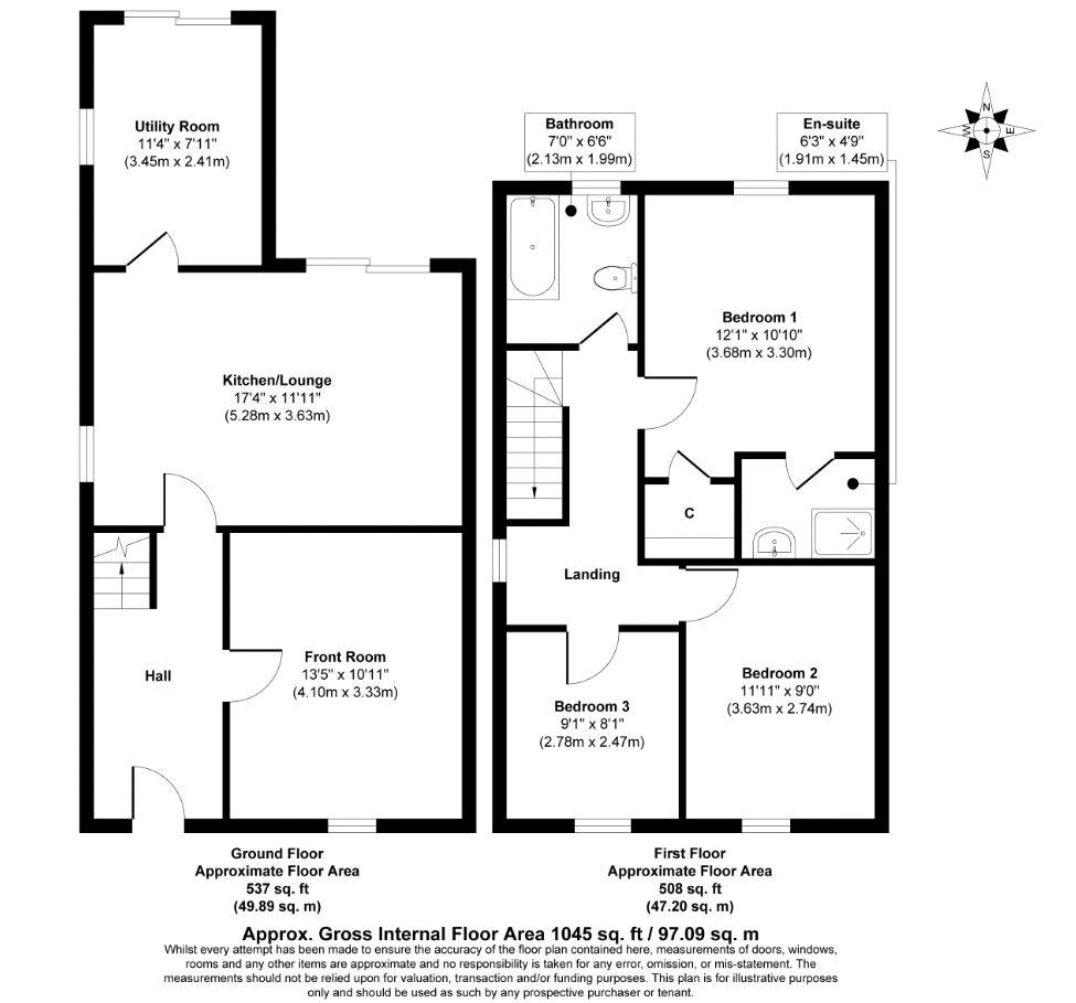 8, New Farm Road, Stourbridge floorplan