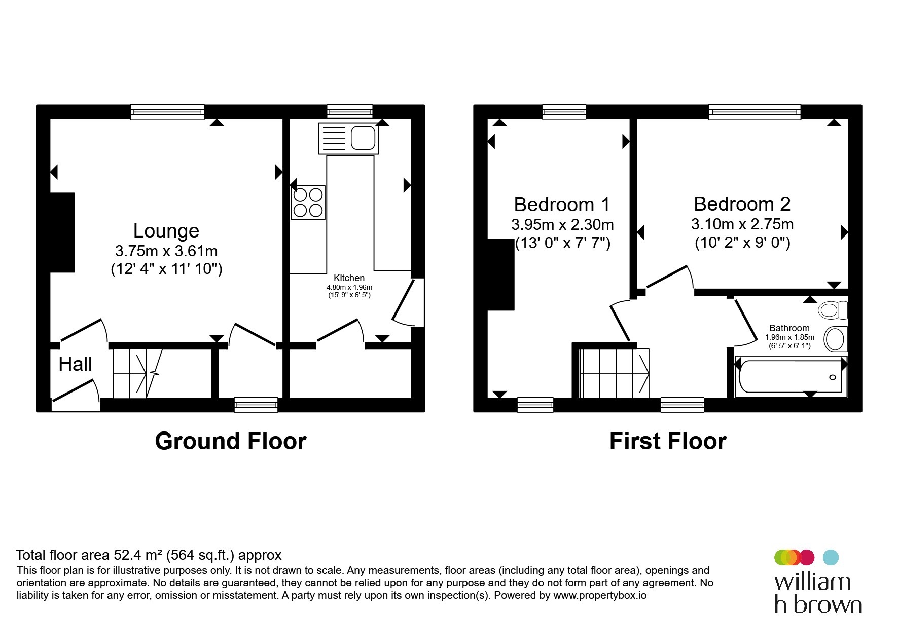 30, Neville Parade, LEEDS floorplan