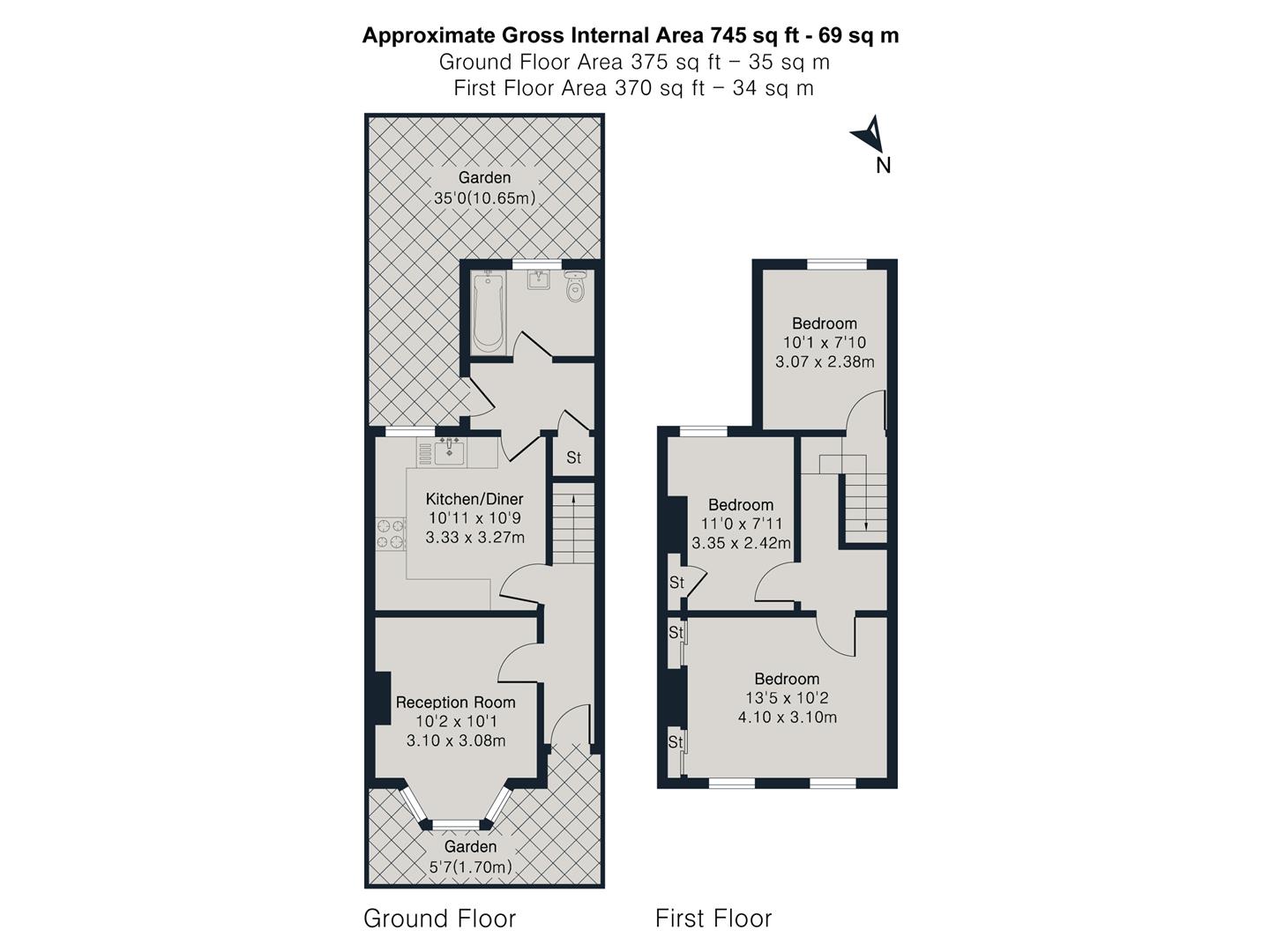 Beamish Road, Edmonton, London floorplan