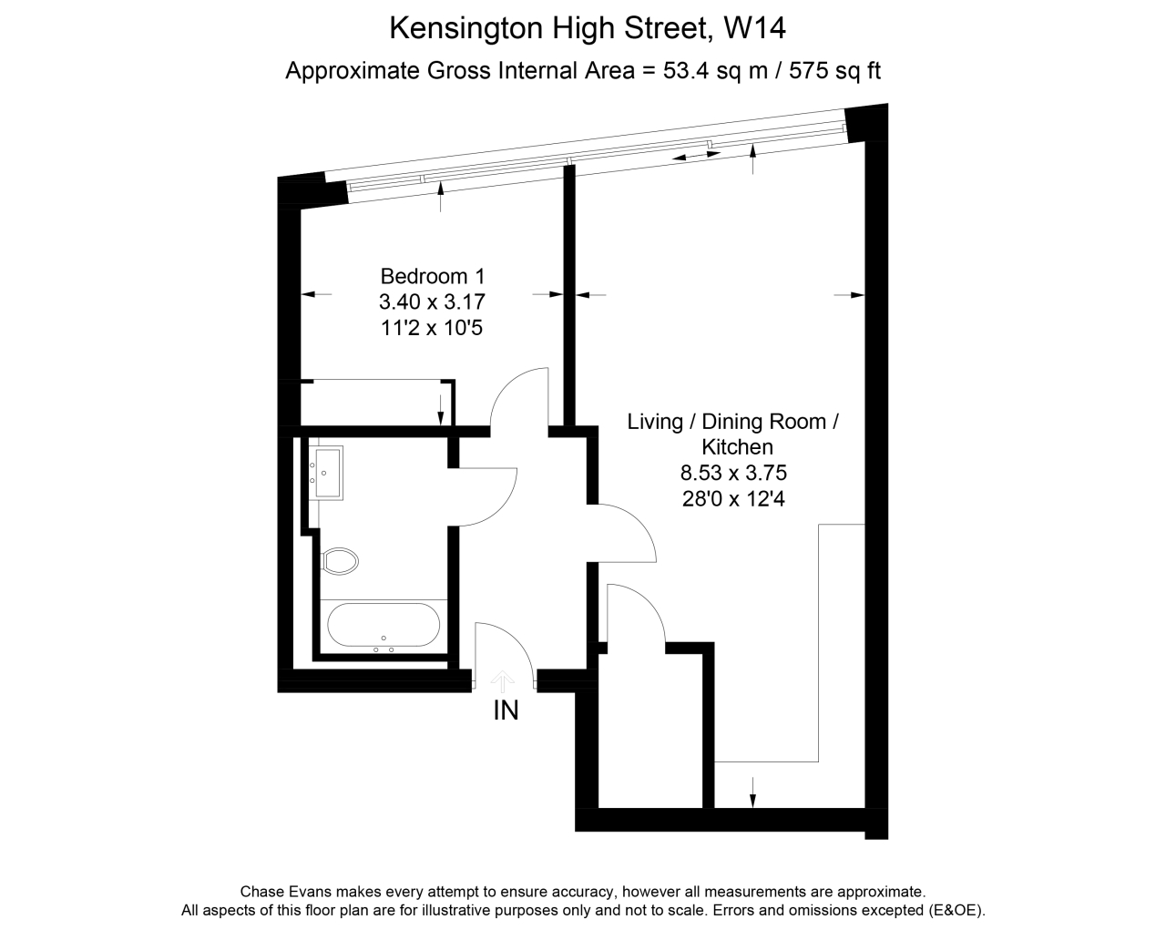 Radnor Terrace, London floorplan