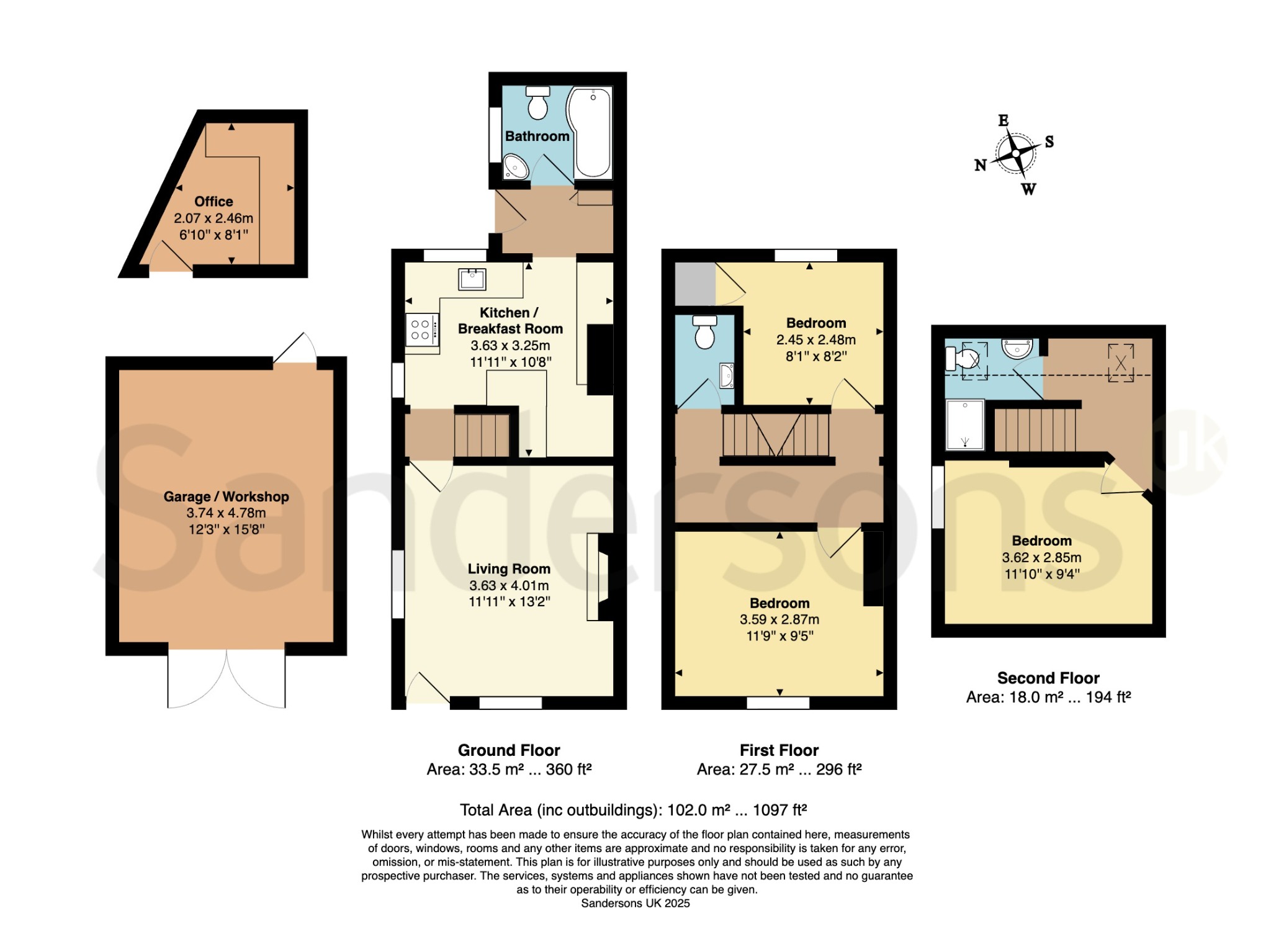 The Forstal, Ashford floorplan