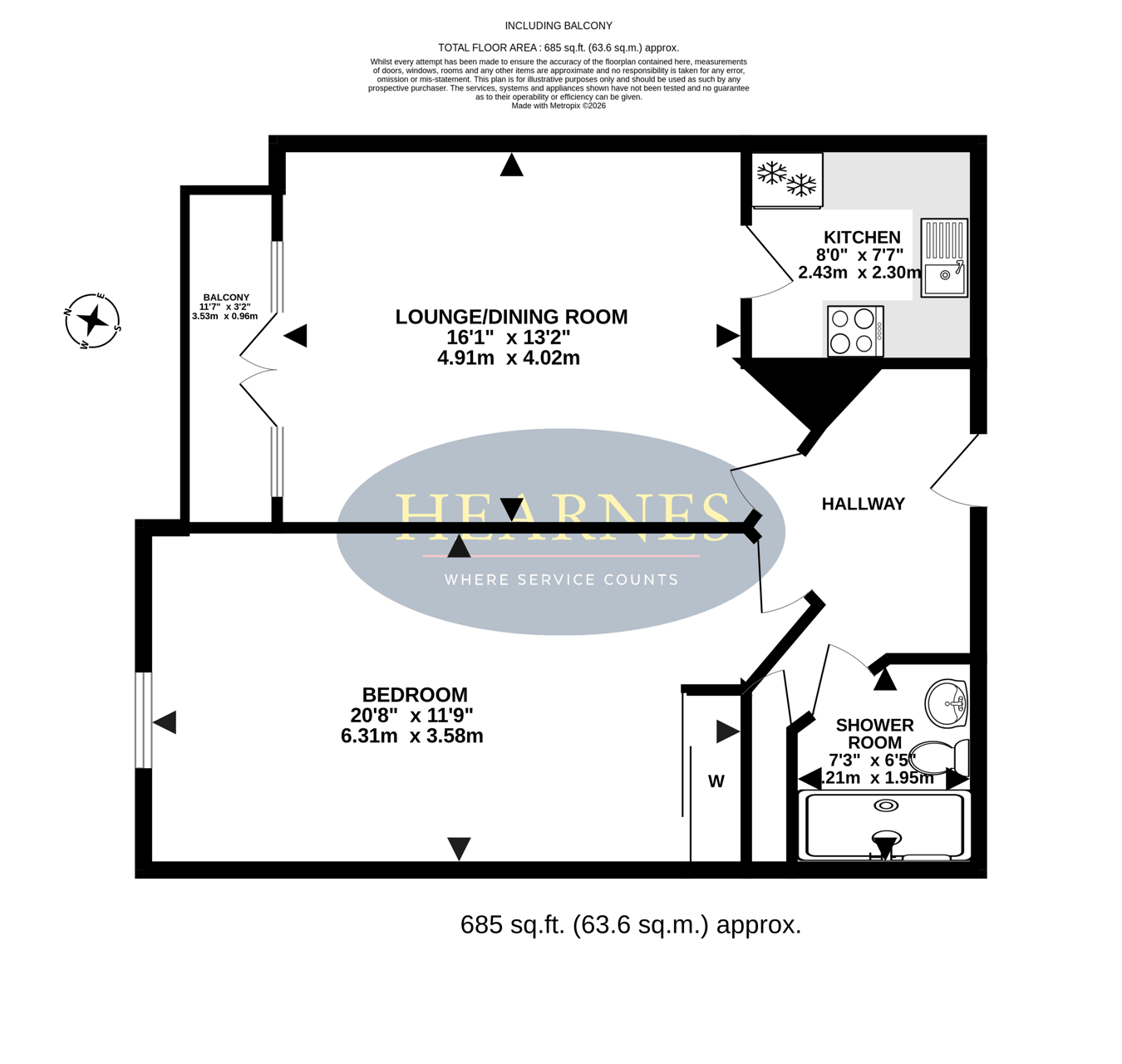 Lifeboat Quay, Poole floorplan