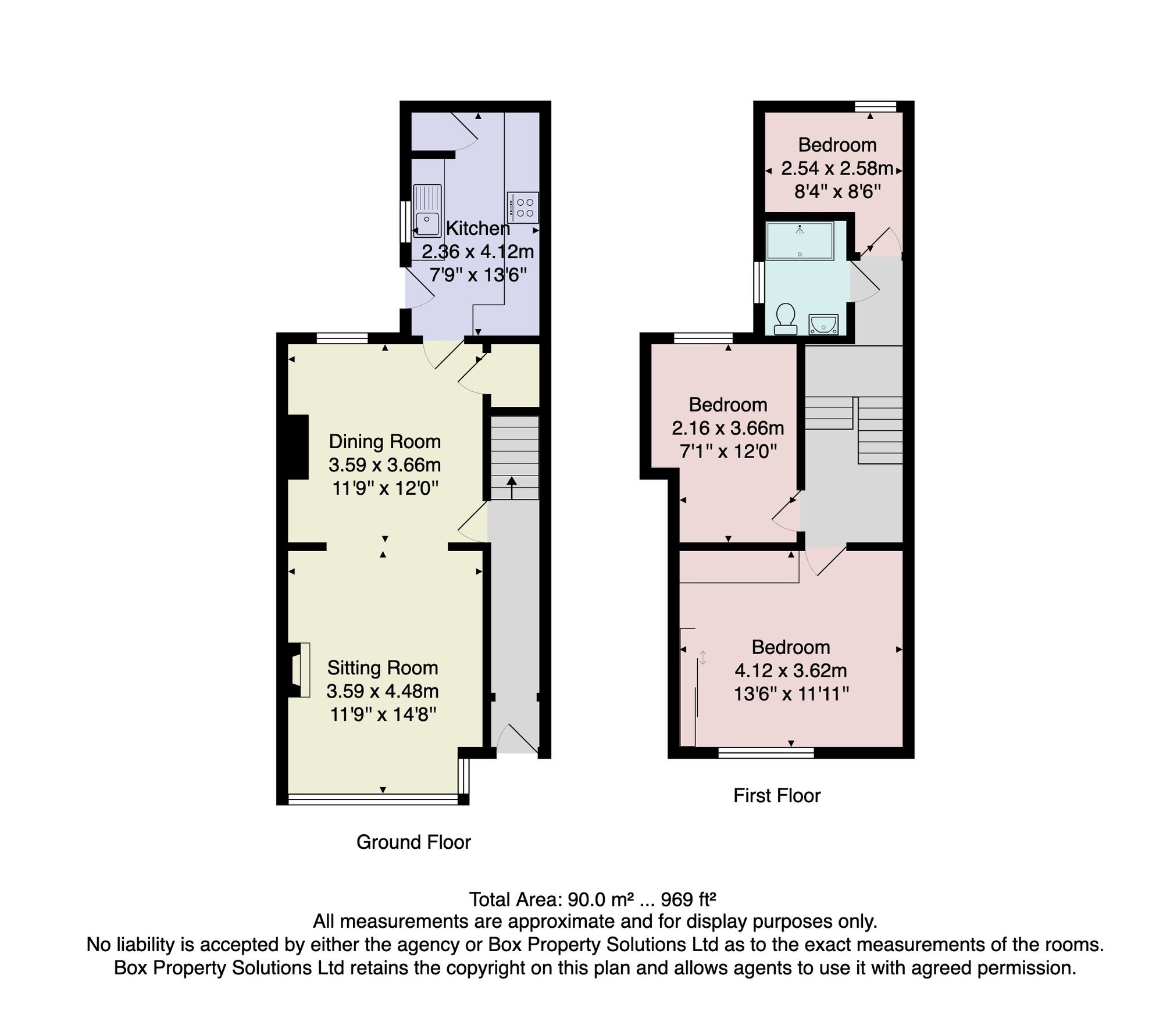 143 King Edwards Drive, Harrogate floorplan