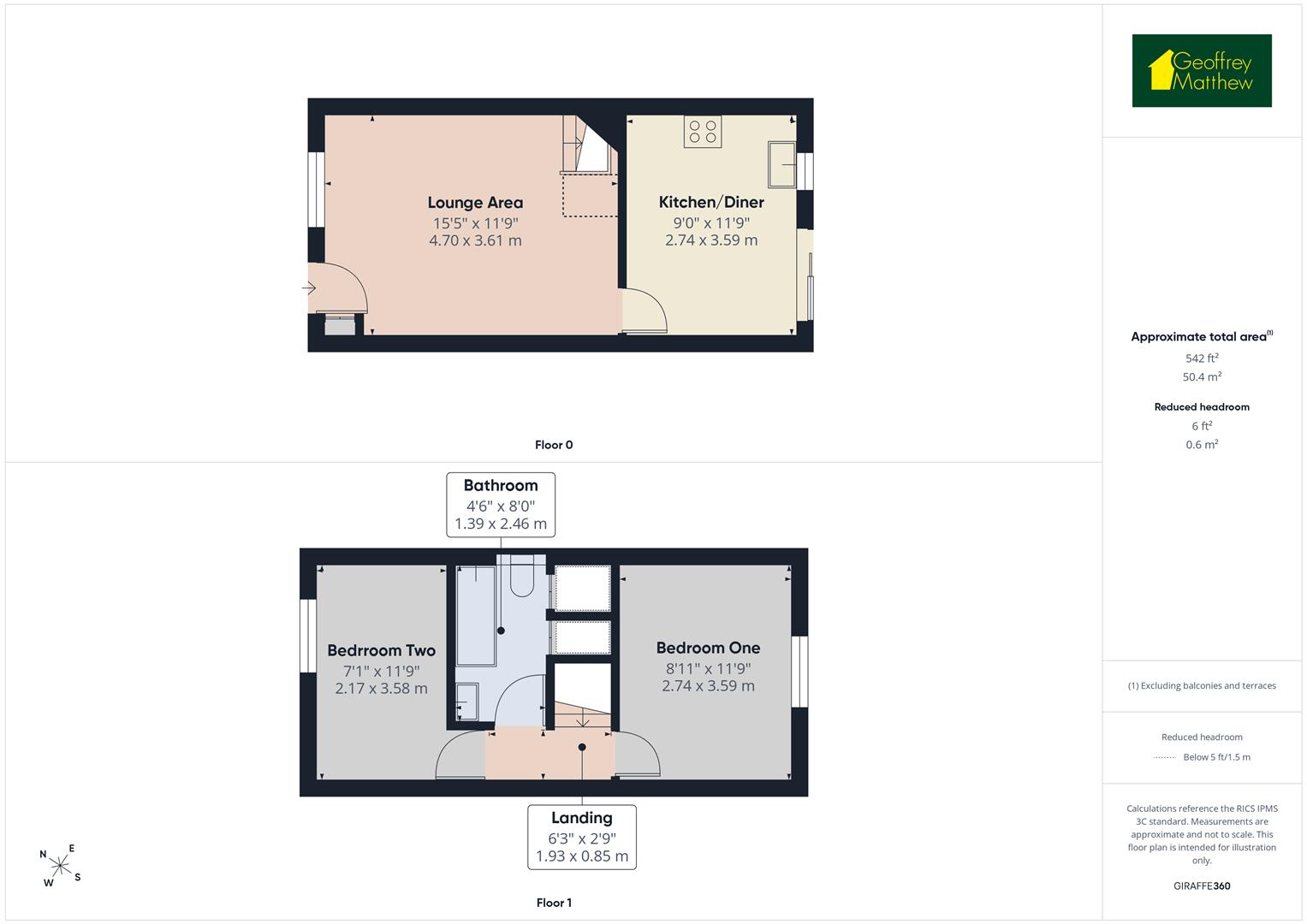 9, Middlesborough Close, Weston Heights, Stevenage floorplan