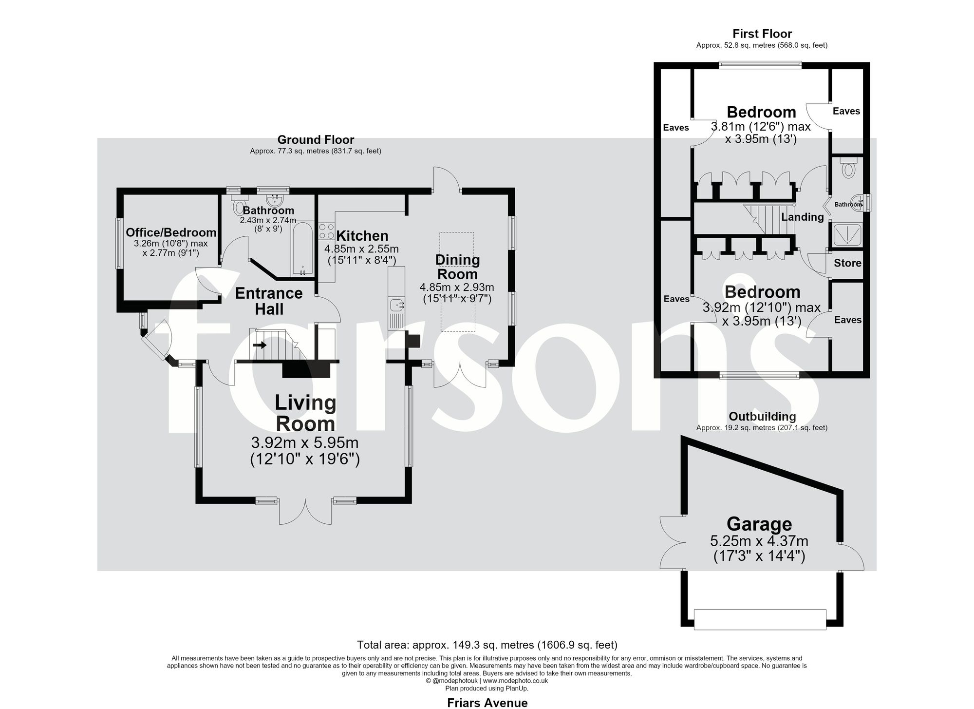 105 Friars Avenue, Brentwood floorplan