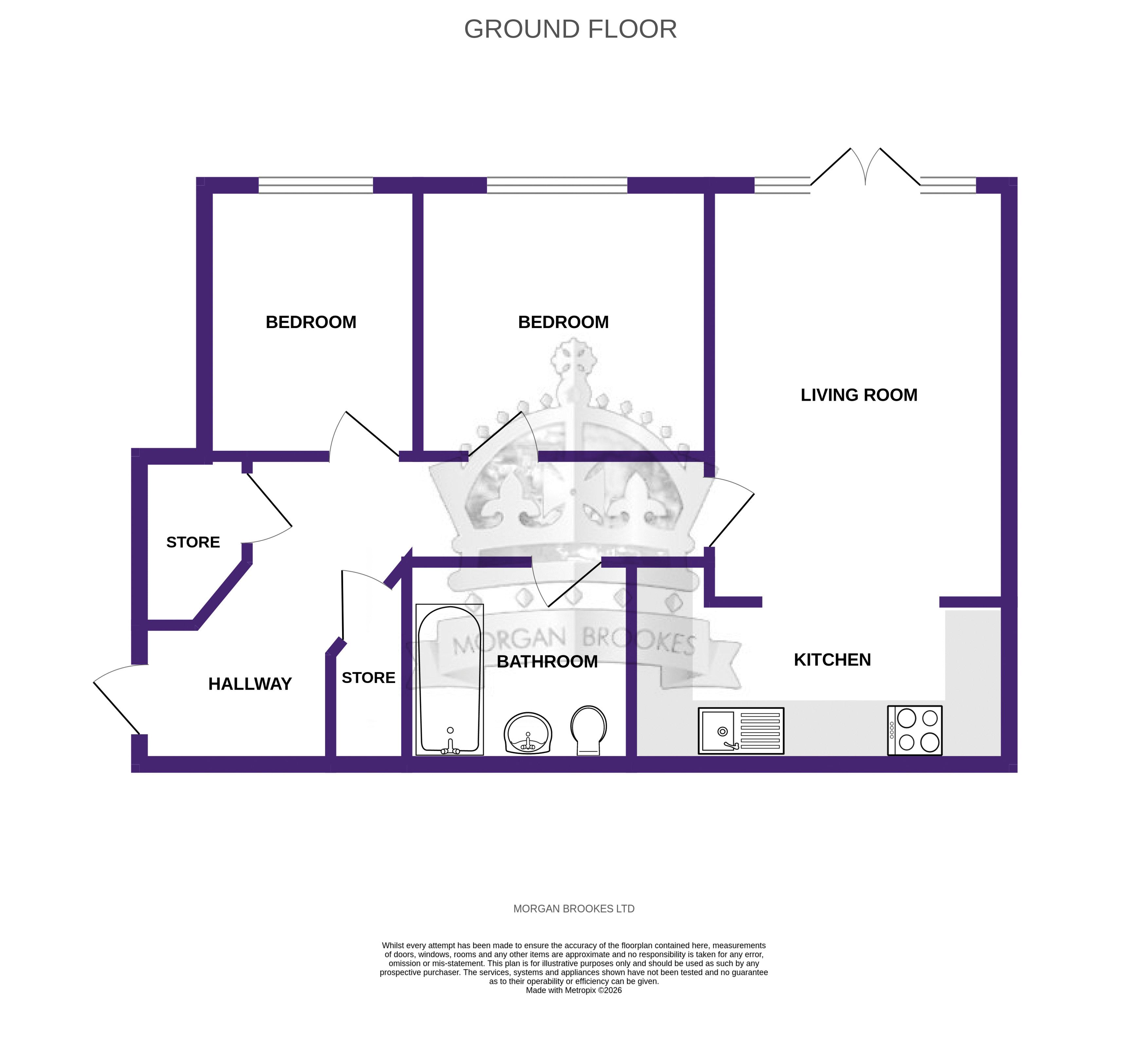 13 Spencer House, Ensign Close, Leigh-On-Sea floorplan