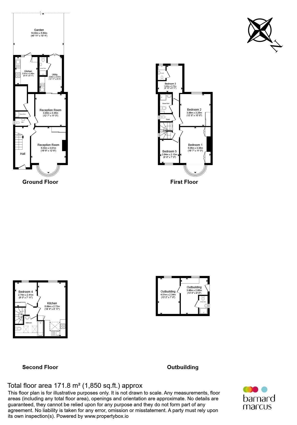 59, Holders Hill Avenue, London floorplan