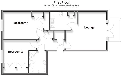 Harsfold Close, Rustington floorplan