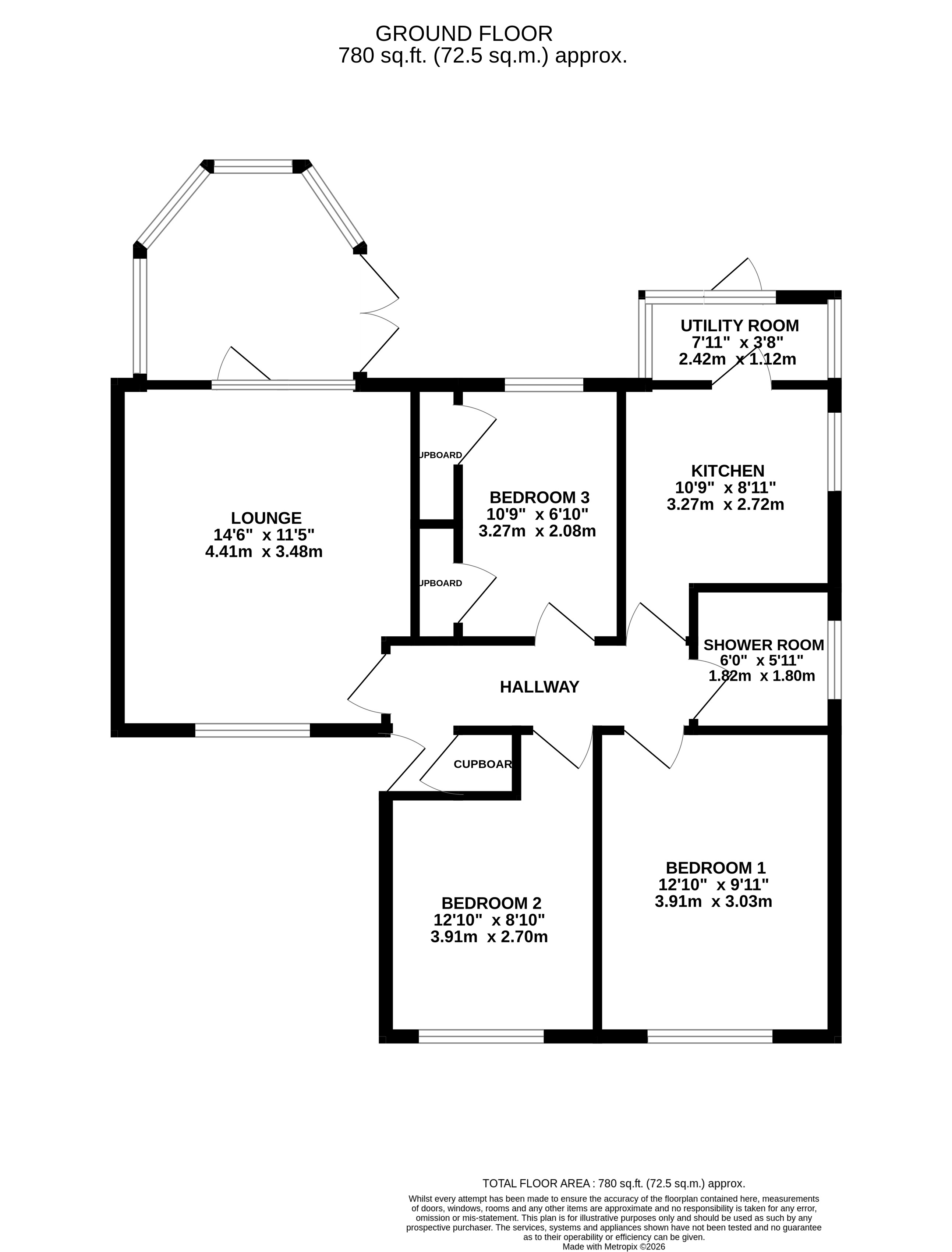 25, Birchdale Road, Warrington floorplan
