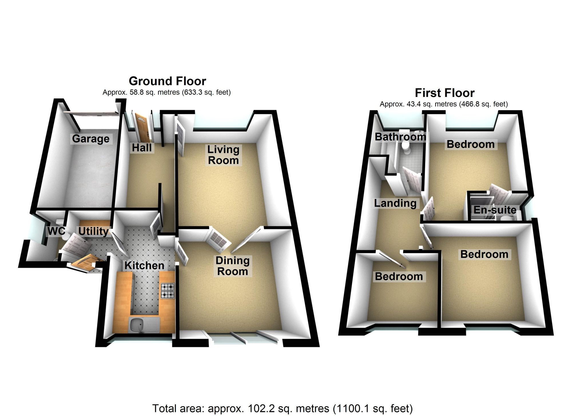 18 Woodland View, Barnetby floorplan