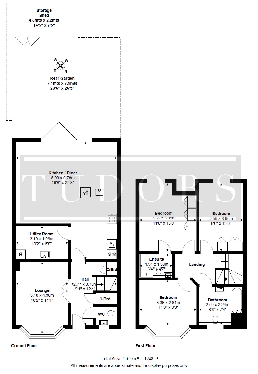 Berkeley Drive, West Molesey floorplan