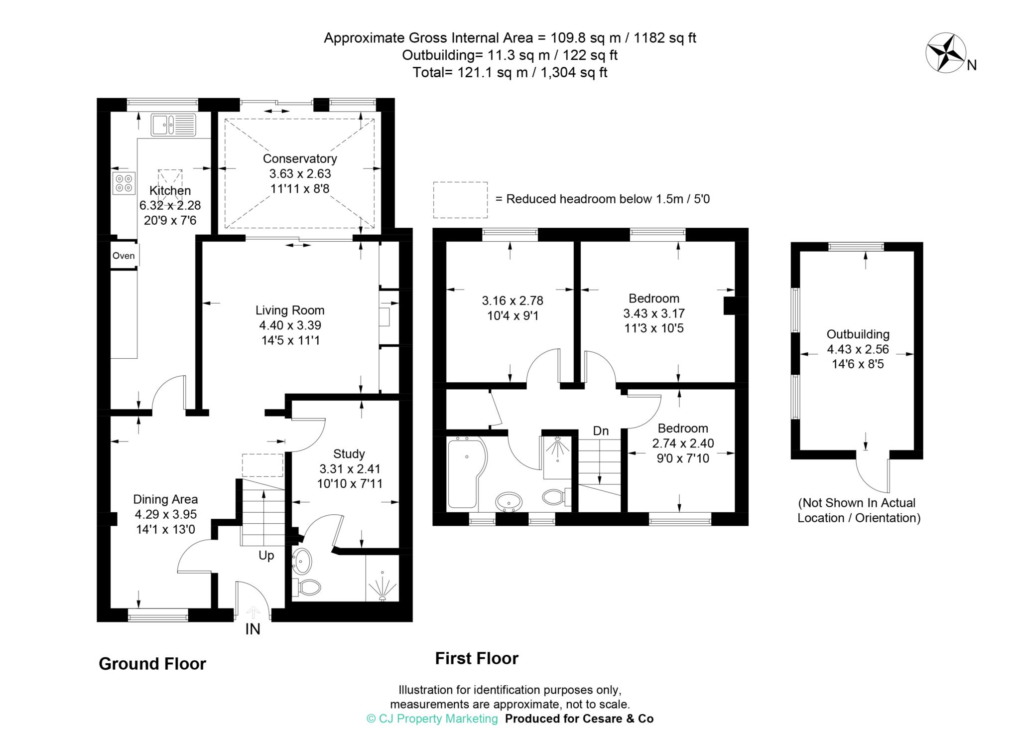 6, Stookslade, Aylesbury floorplan