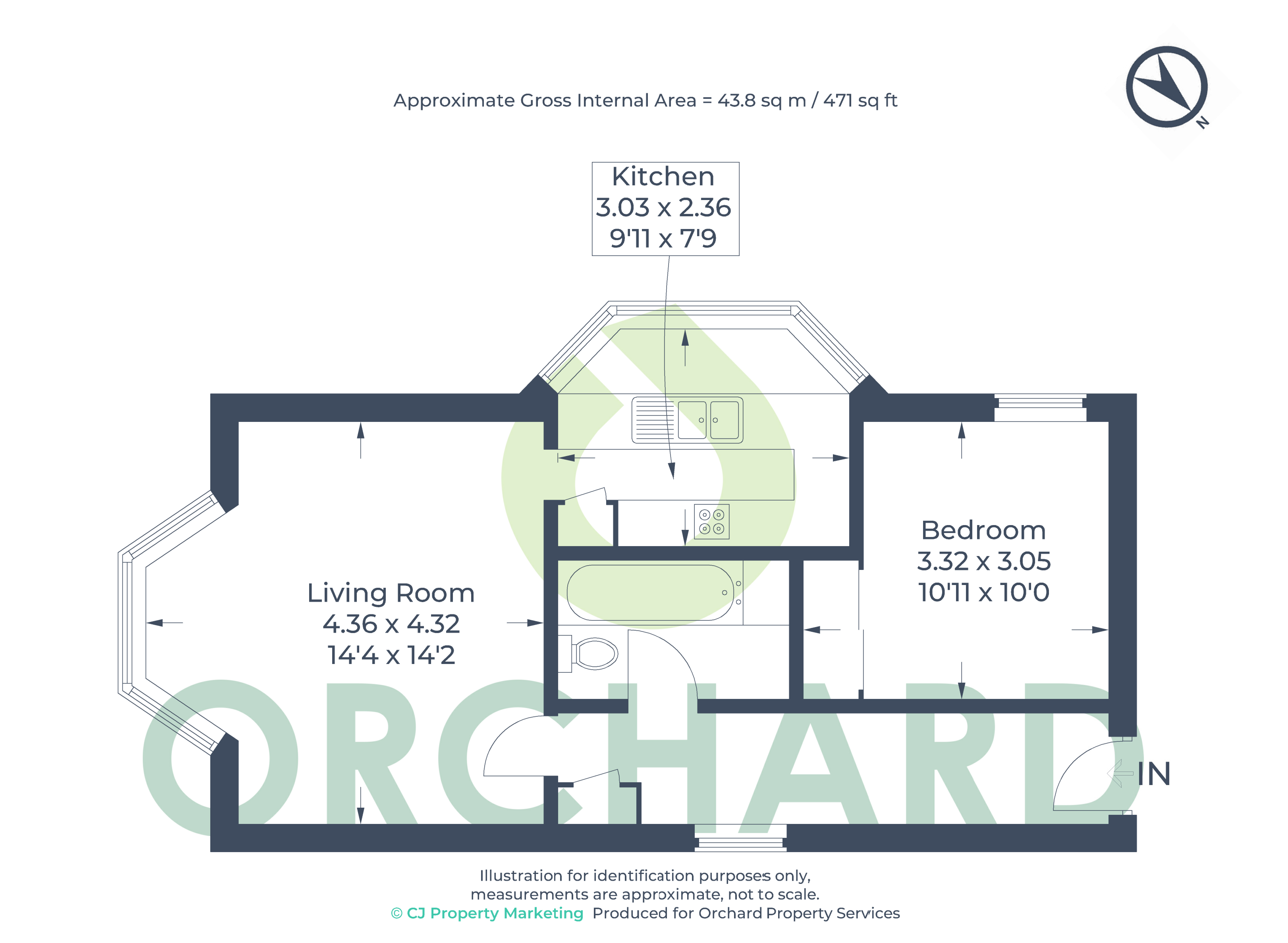 15, Heath House, Ickenham floorplan