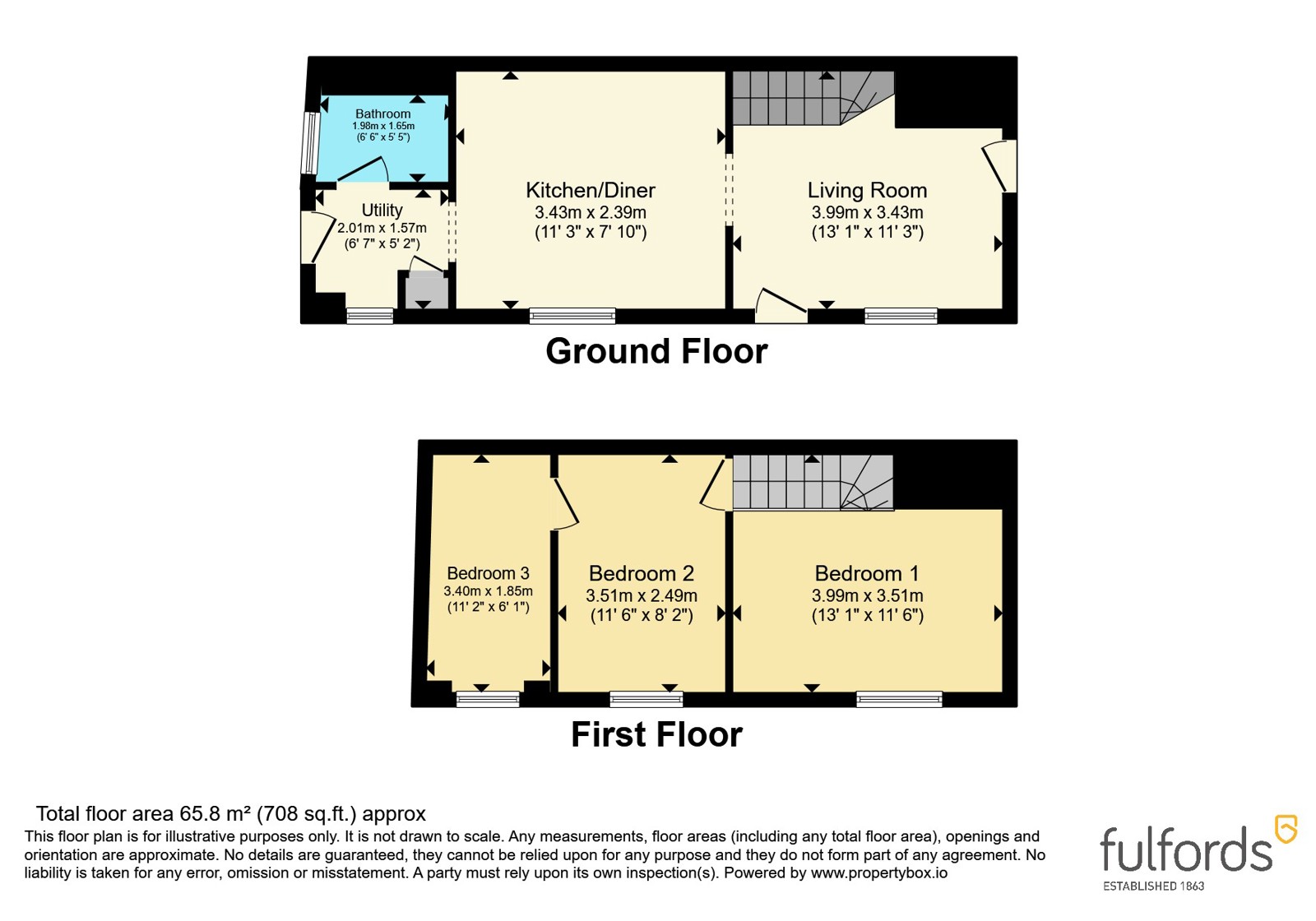 Yewtree Cottage,, Branscombe, Devon floorplan
