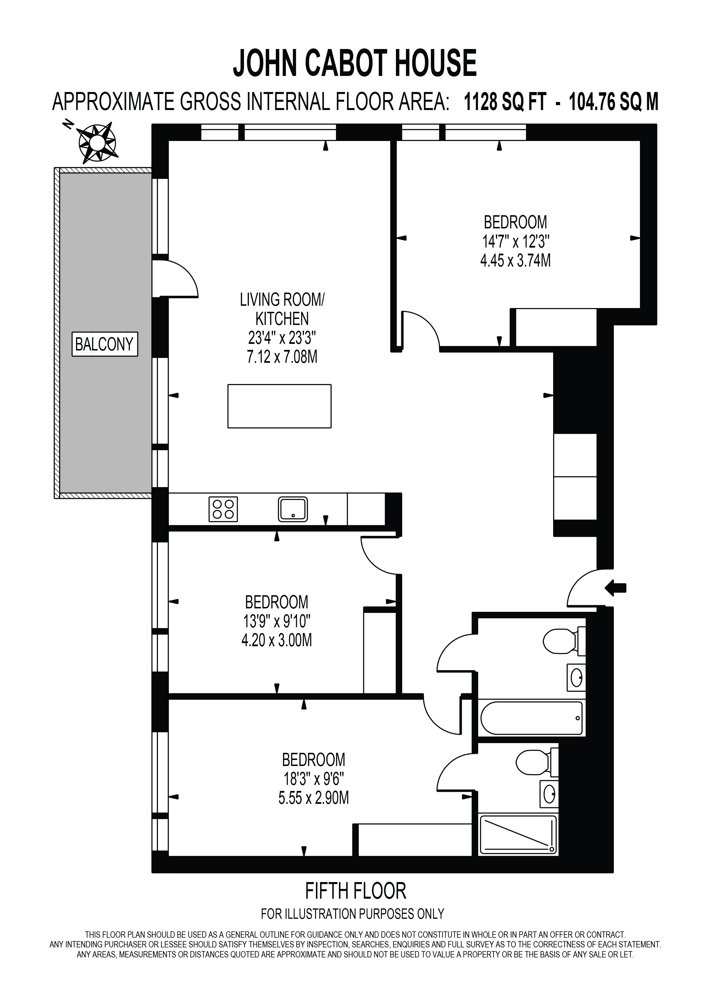 Clipper Street, London floorplan