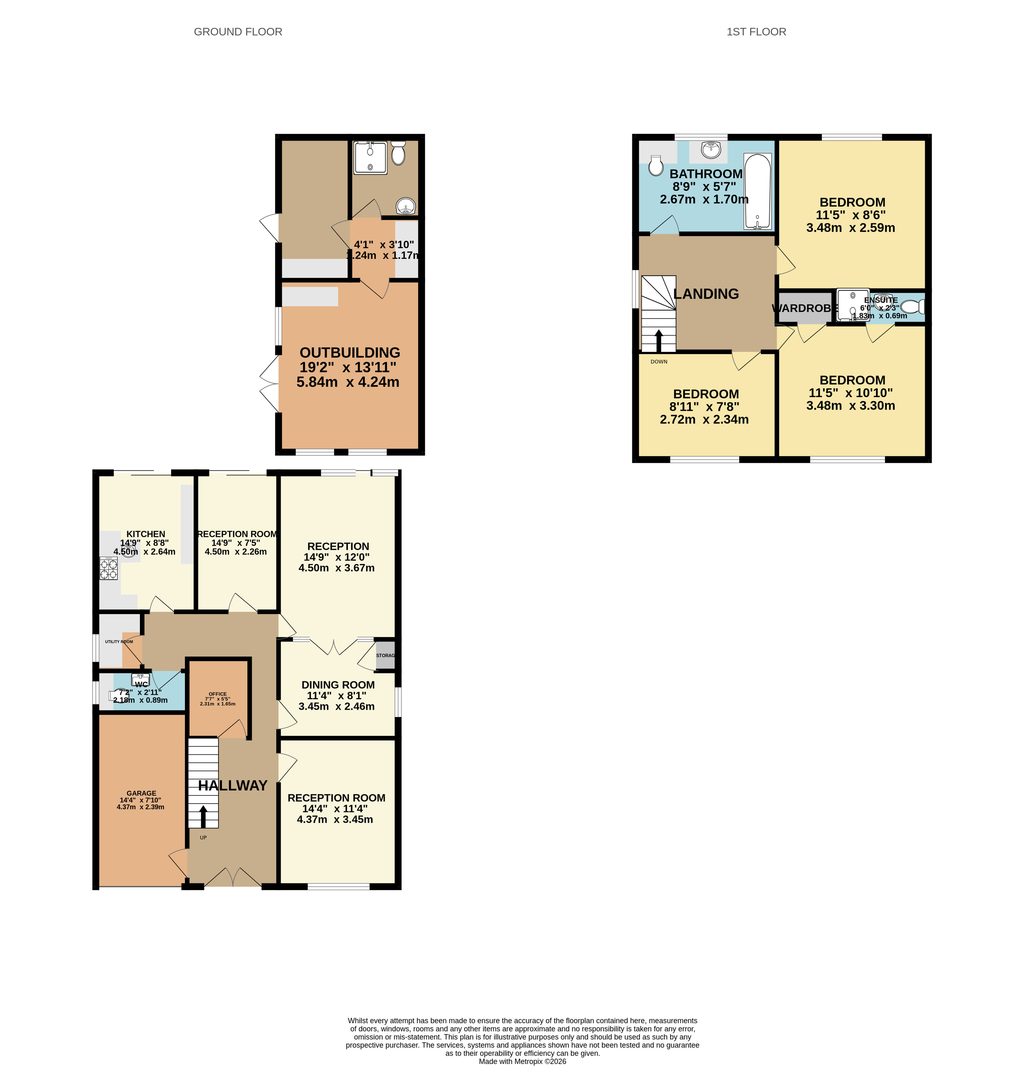 7, Great Nelmes Chase, Hornchurch floorplan