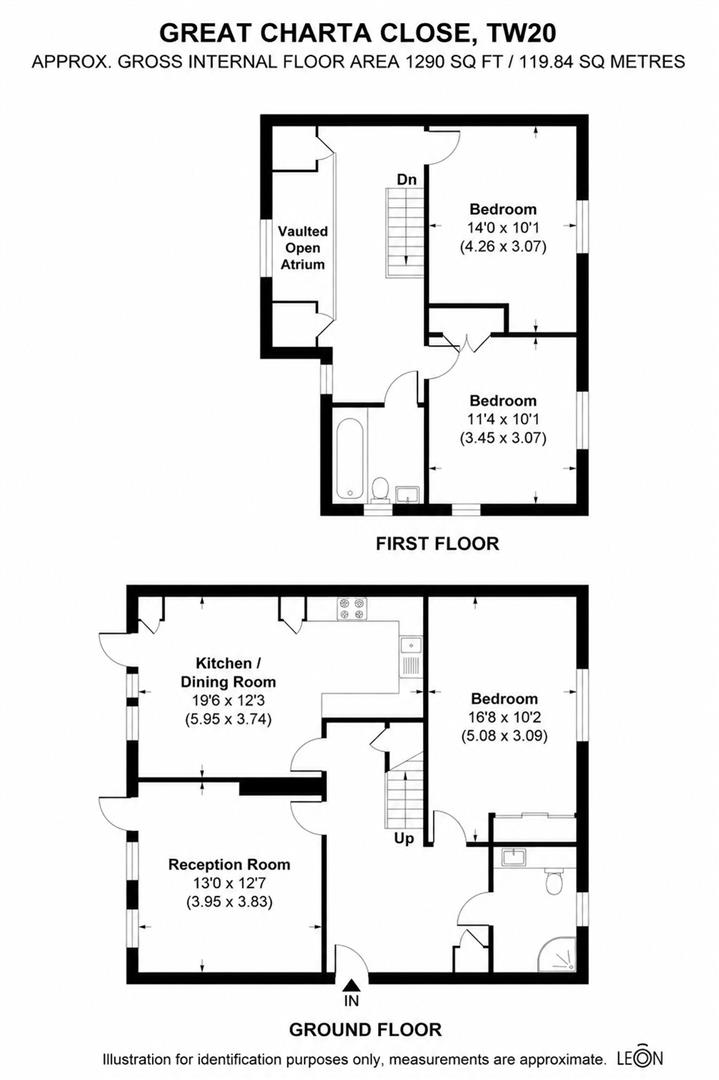 29, Great Charta Close, Englefield Green floorplan