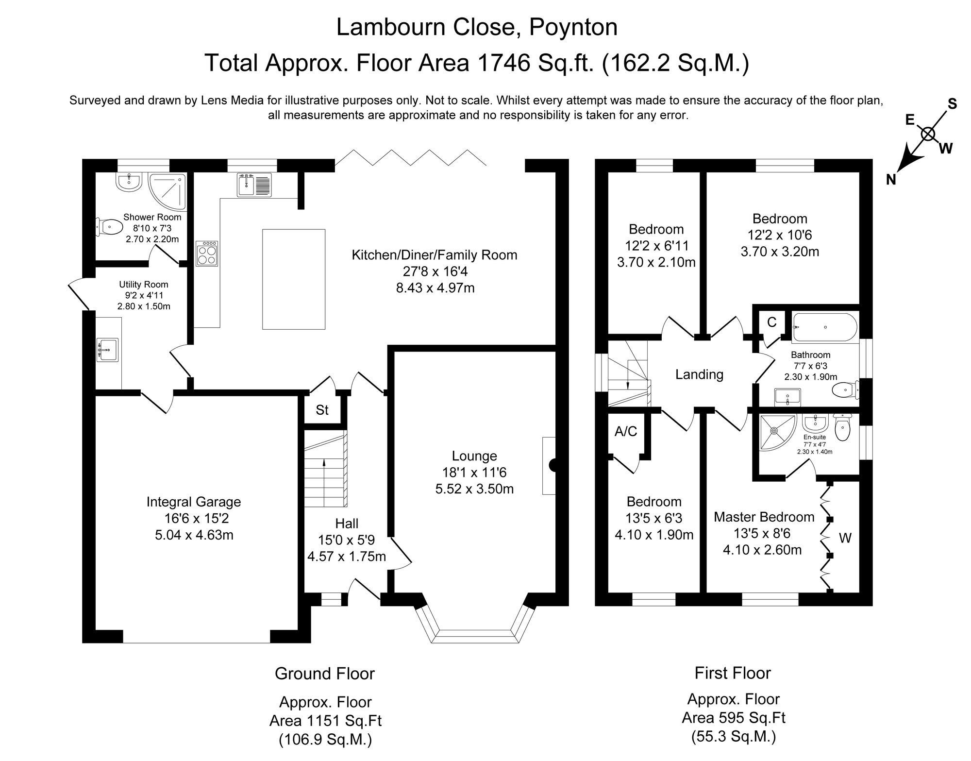 1 Lambourn Close, Stockport floorplan