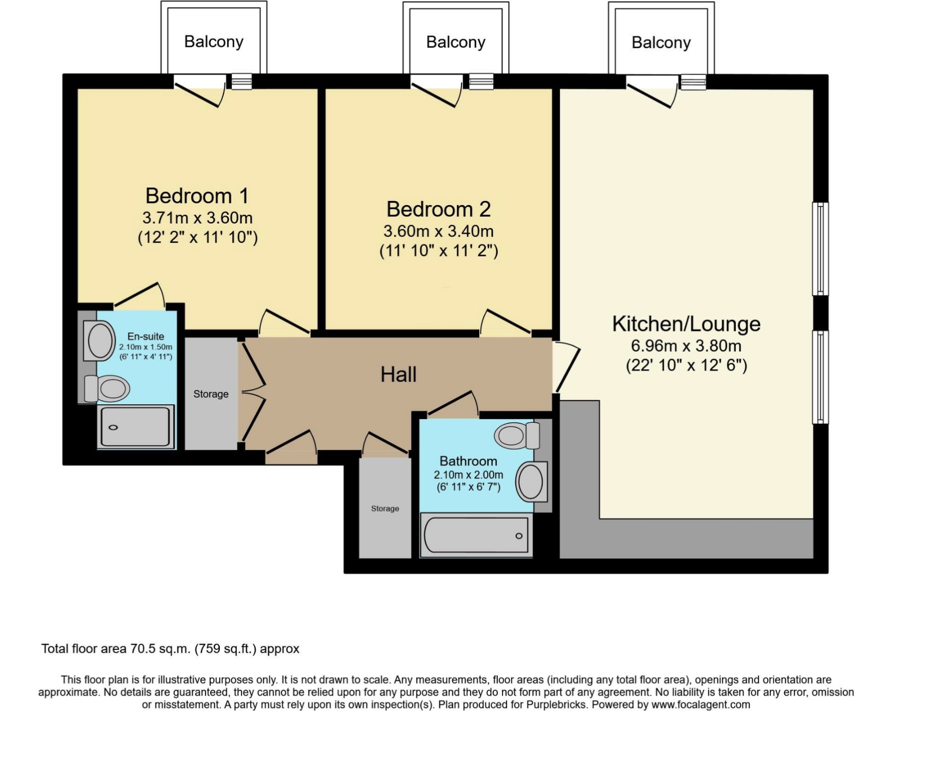 4 Hawker House, Pilots View, Chatham floorplan
