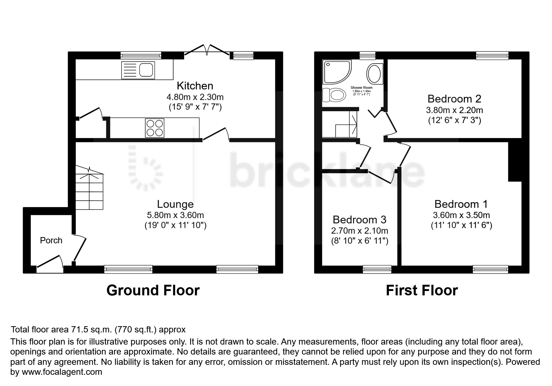 65, Bristol floorplan