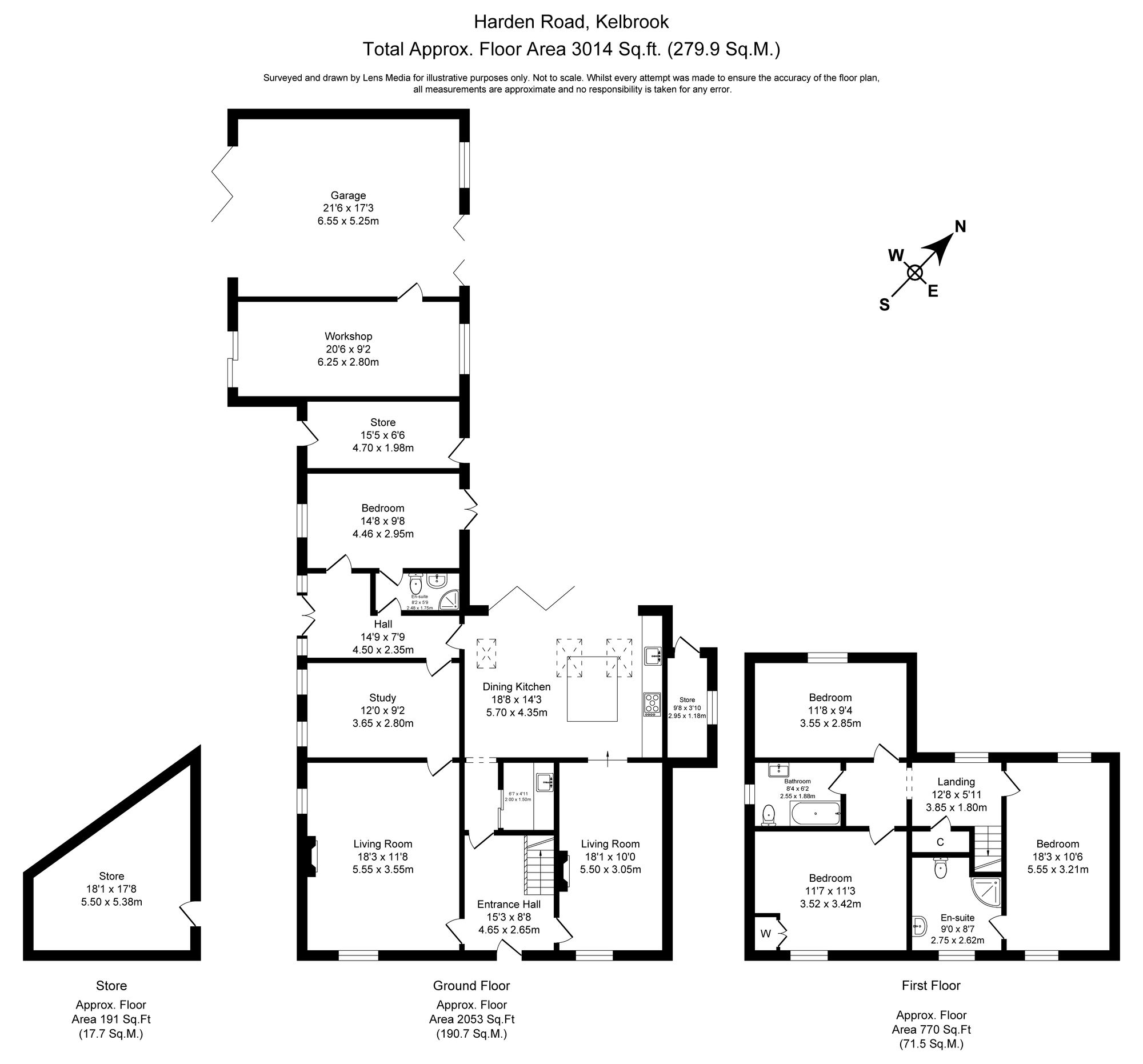 Catgate Farm Harden Road, Barnoldswick floorplan