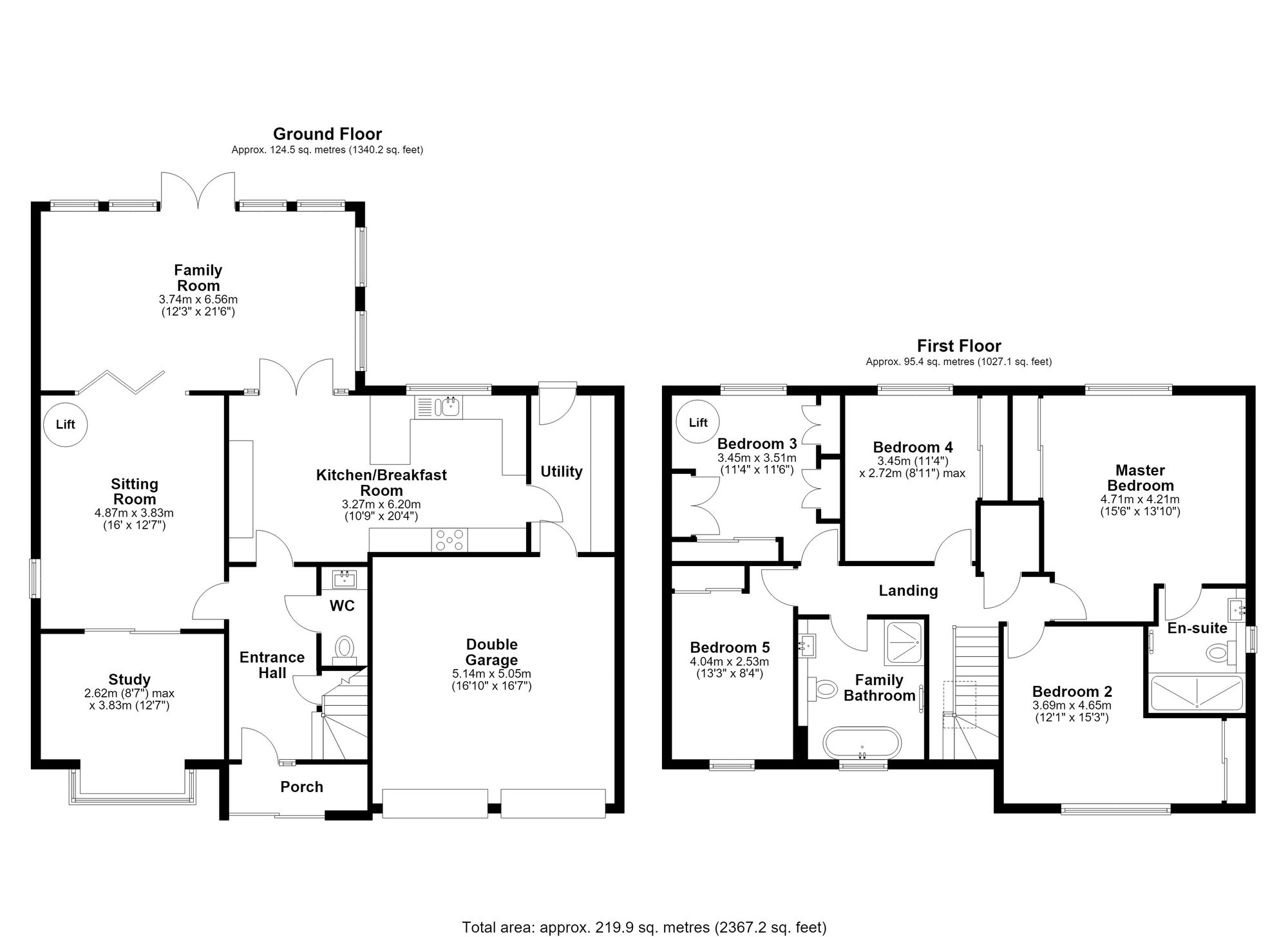 Hawthorns Kings Lane, Faringdon floorplan