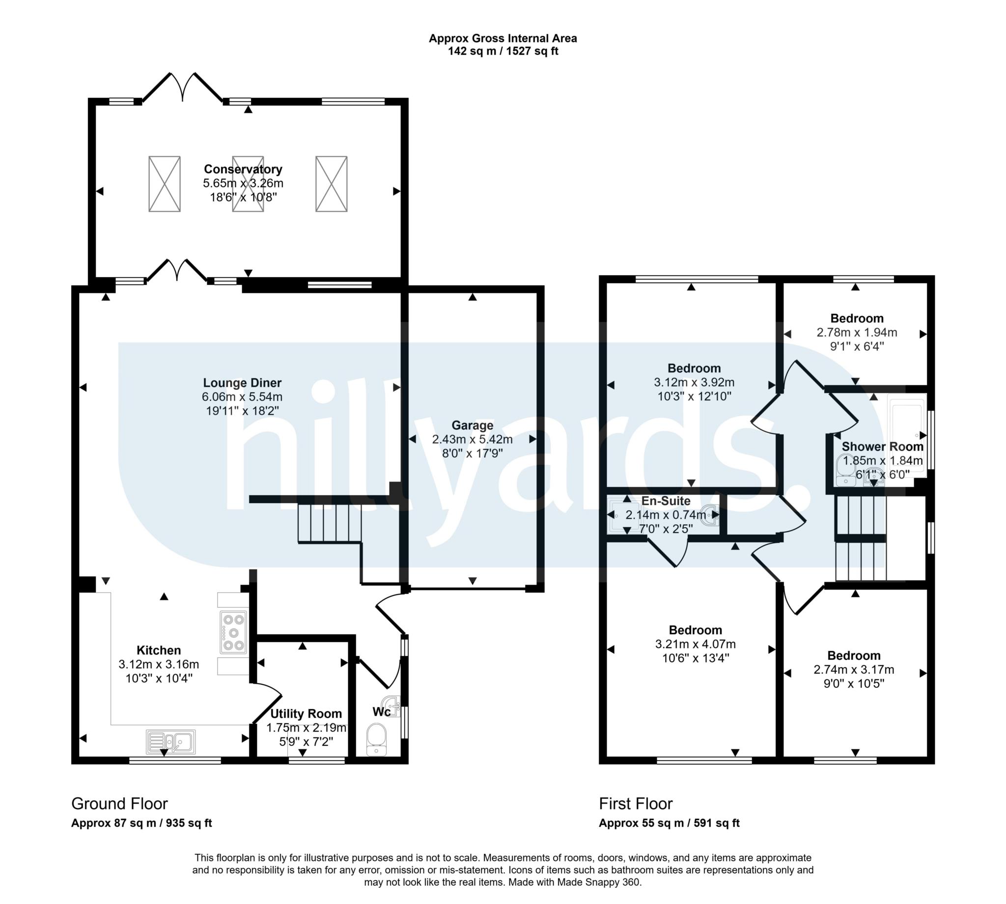 11, Chalgrove End, Aylesbury floorplan