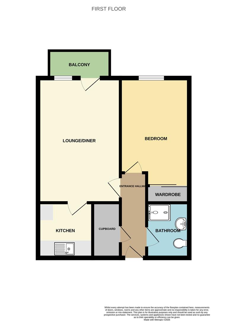 Flat 37, The Ridings, Lowfield Road, Anlaby, Hull floorplan