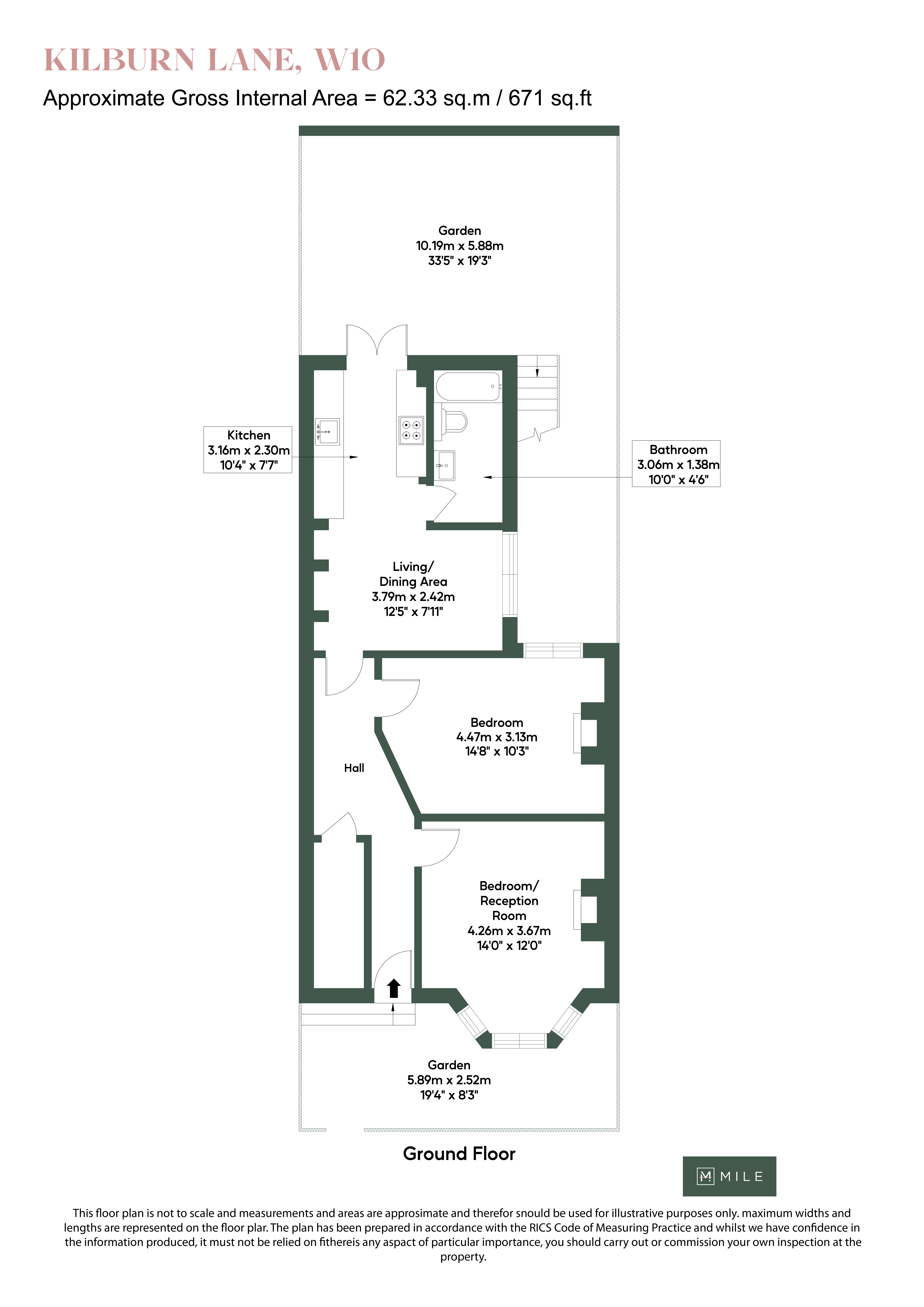 Kilburn Lane, London floorplan