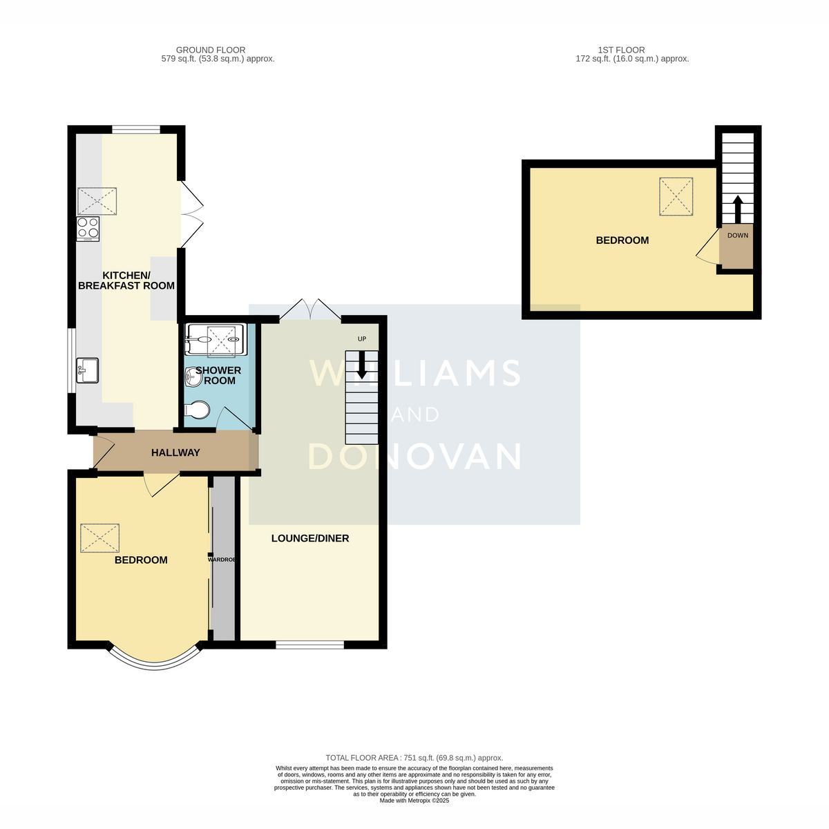 36, Philmead Road, South Benfleet floorplan