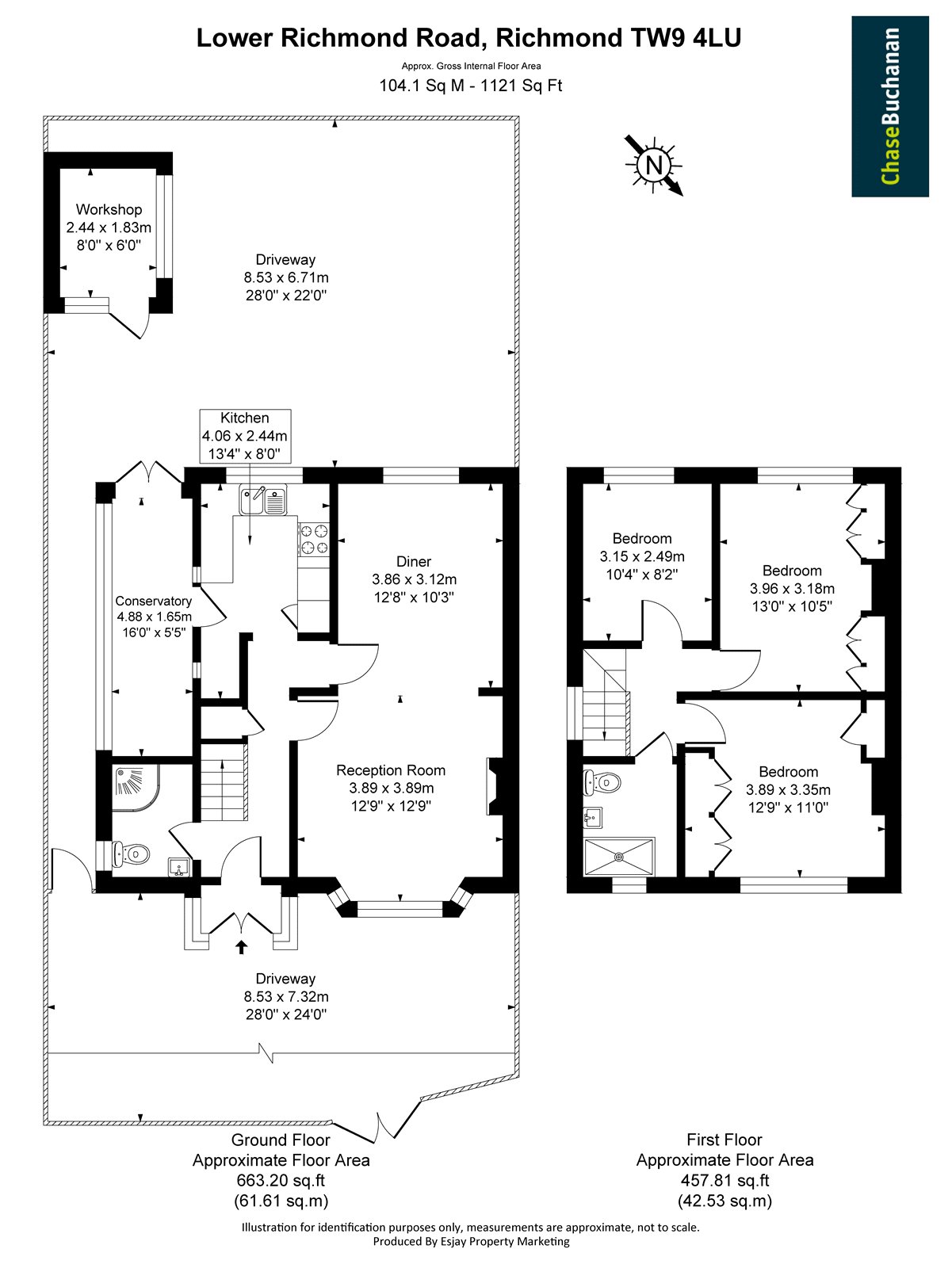 251,, Lower Richmond Road, Richmond floorplan