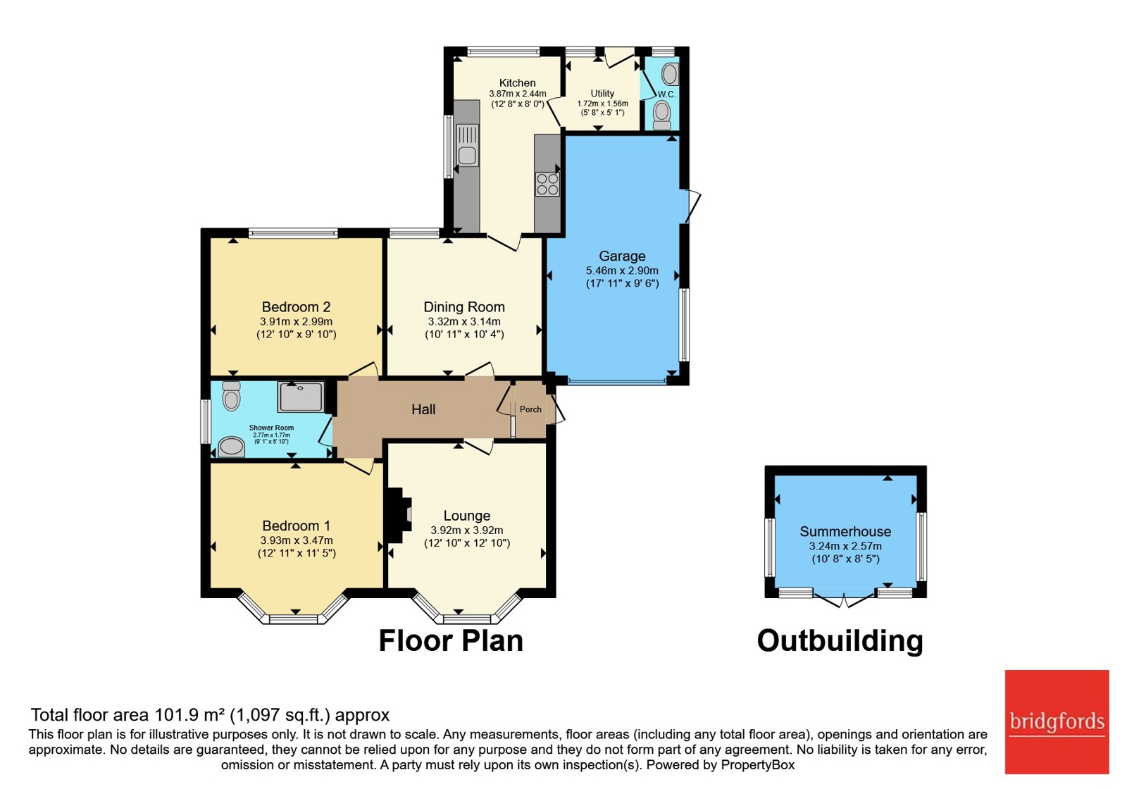 144, Newcastle Road, Staffordshire floorplan
