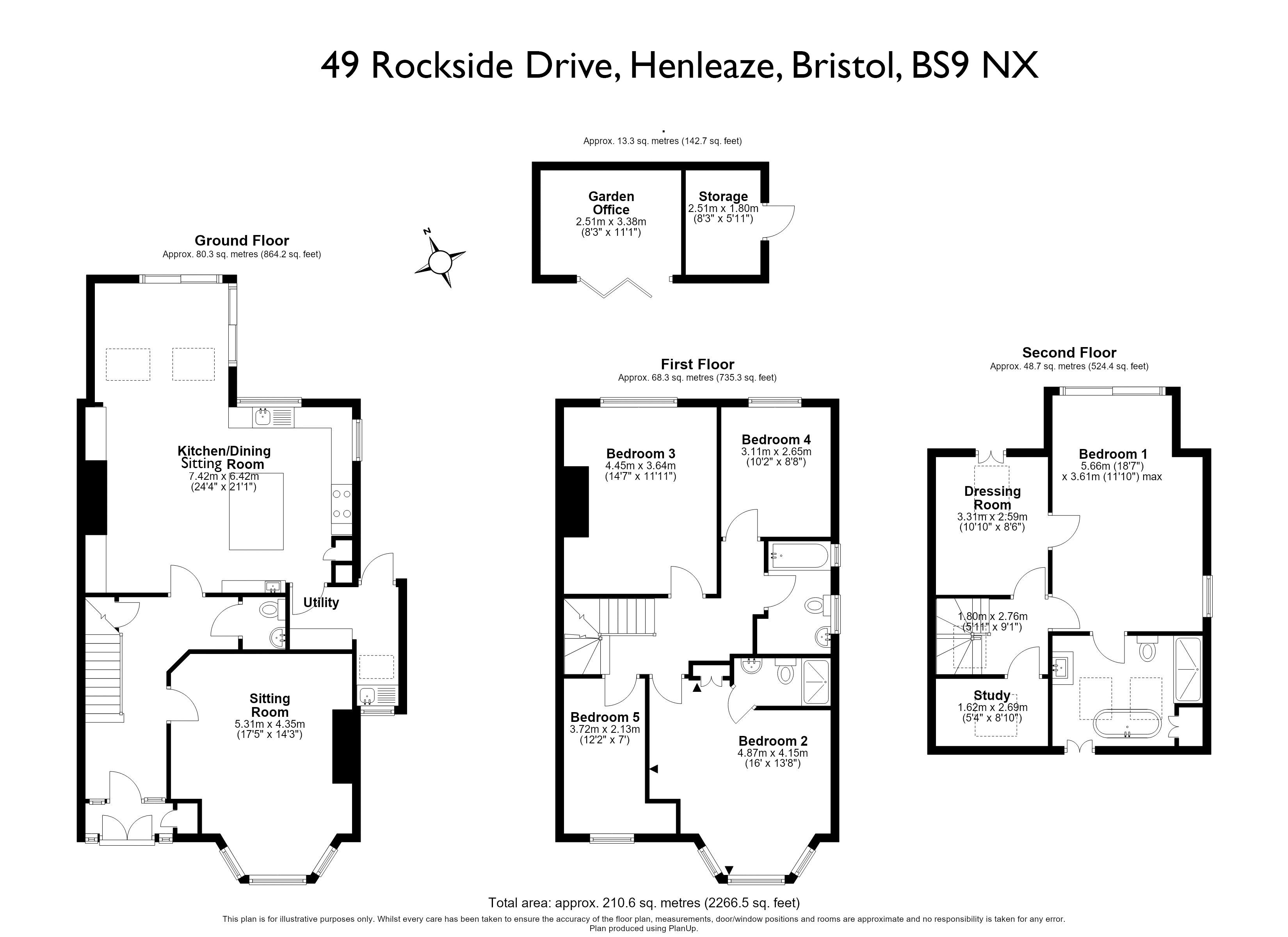 49, Rockside Drive, Bristol floorplan