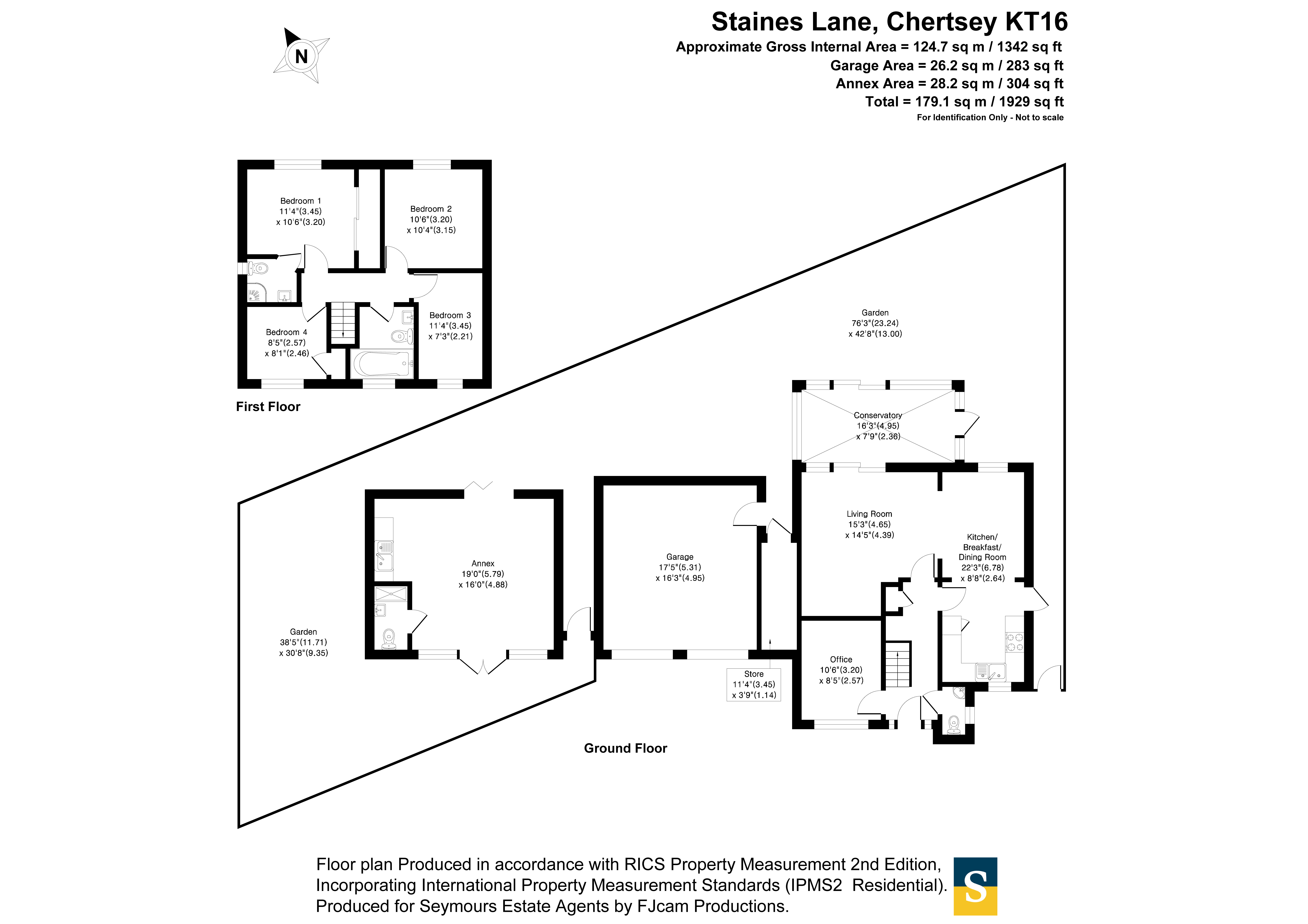 36, Staines Lane, Surrey floorplan