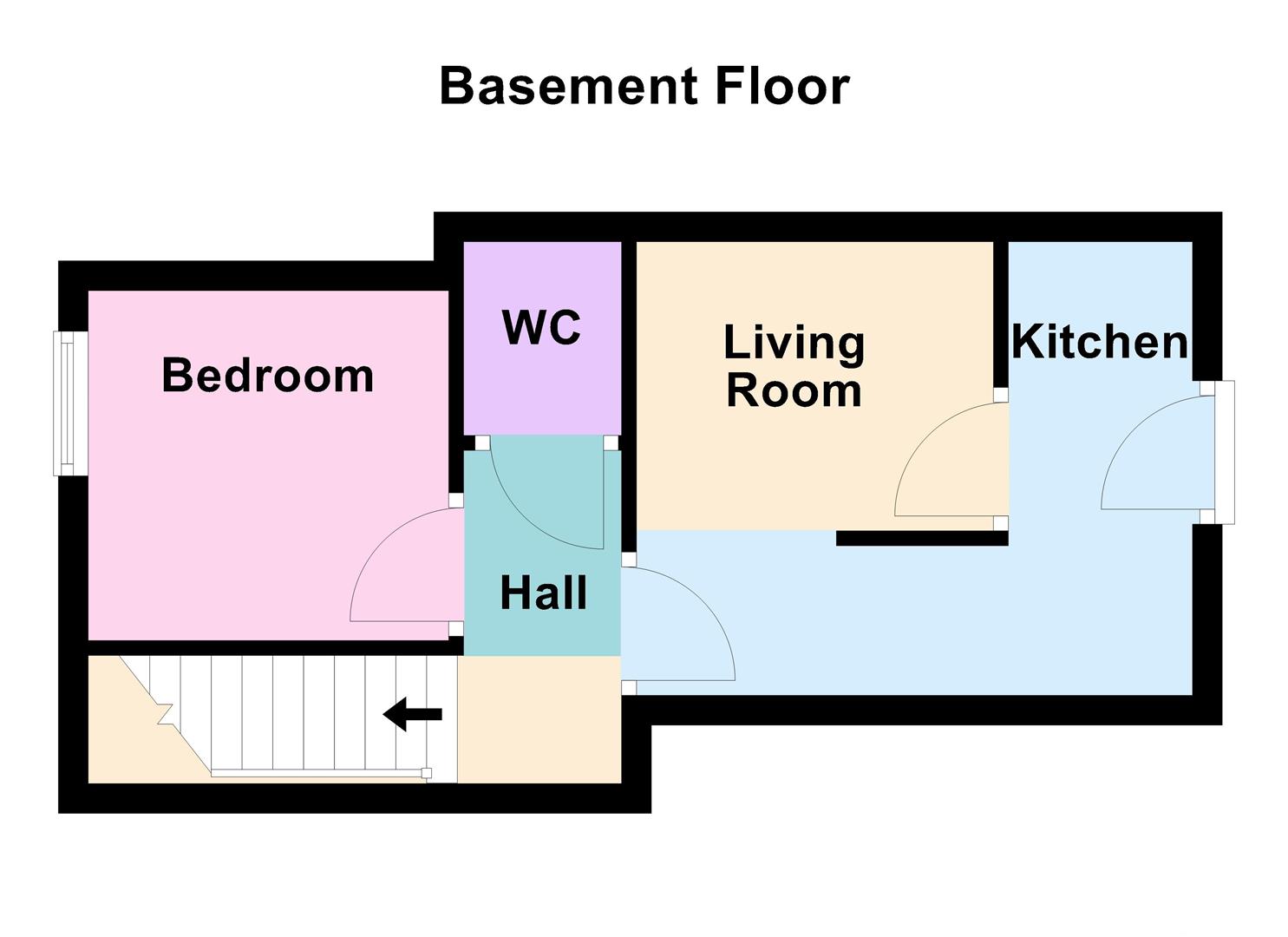 Flat 3, 64A Clarendon Park Road, Leicester floorplan