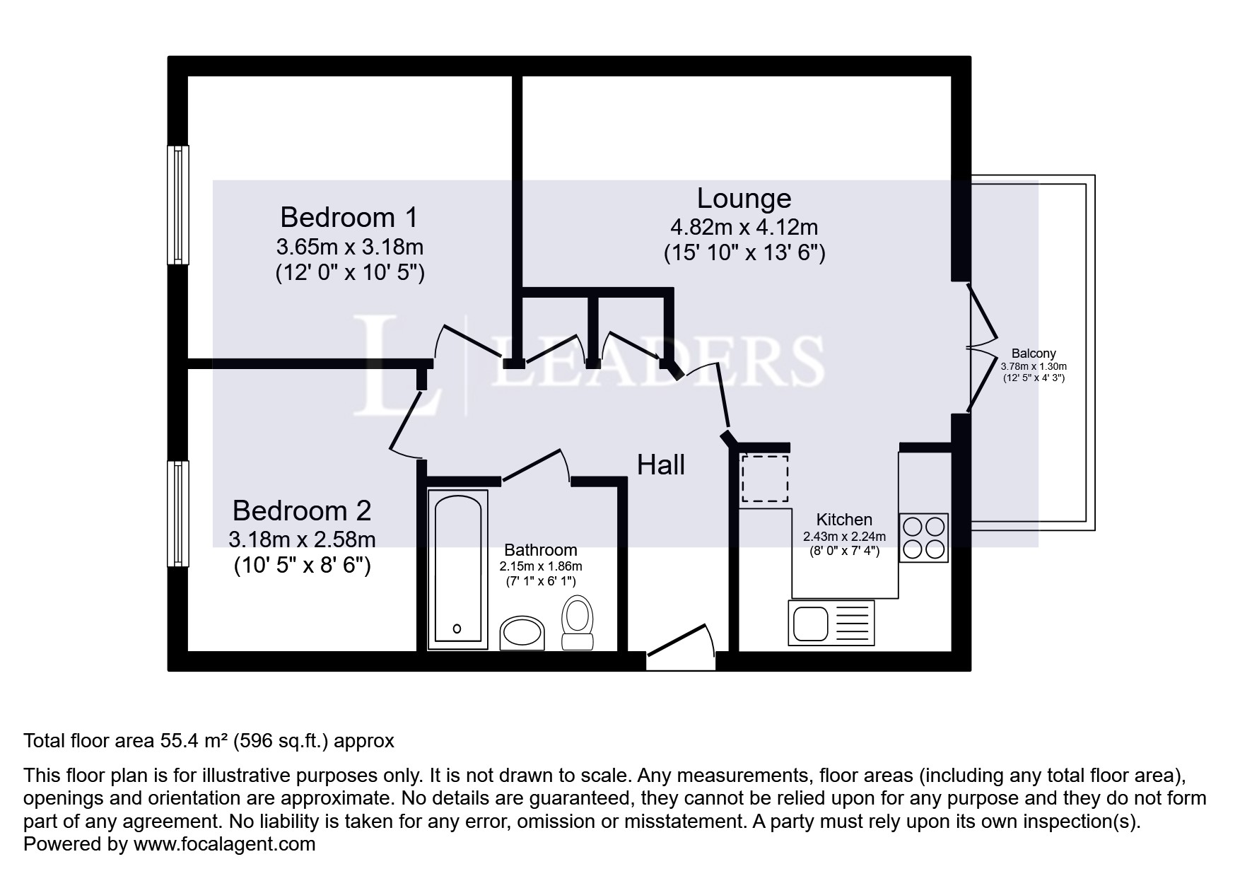55, Bruff Road, Suffolk floorplan